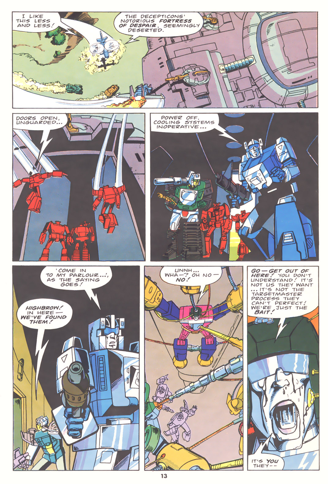 Read online The Transformers (UK) comic -  Issue #130 - 12