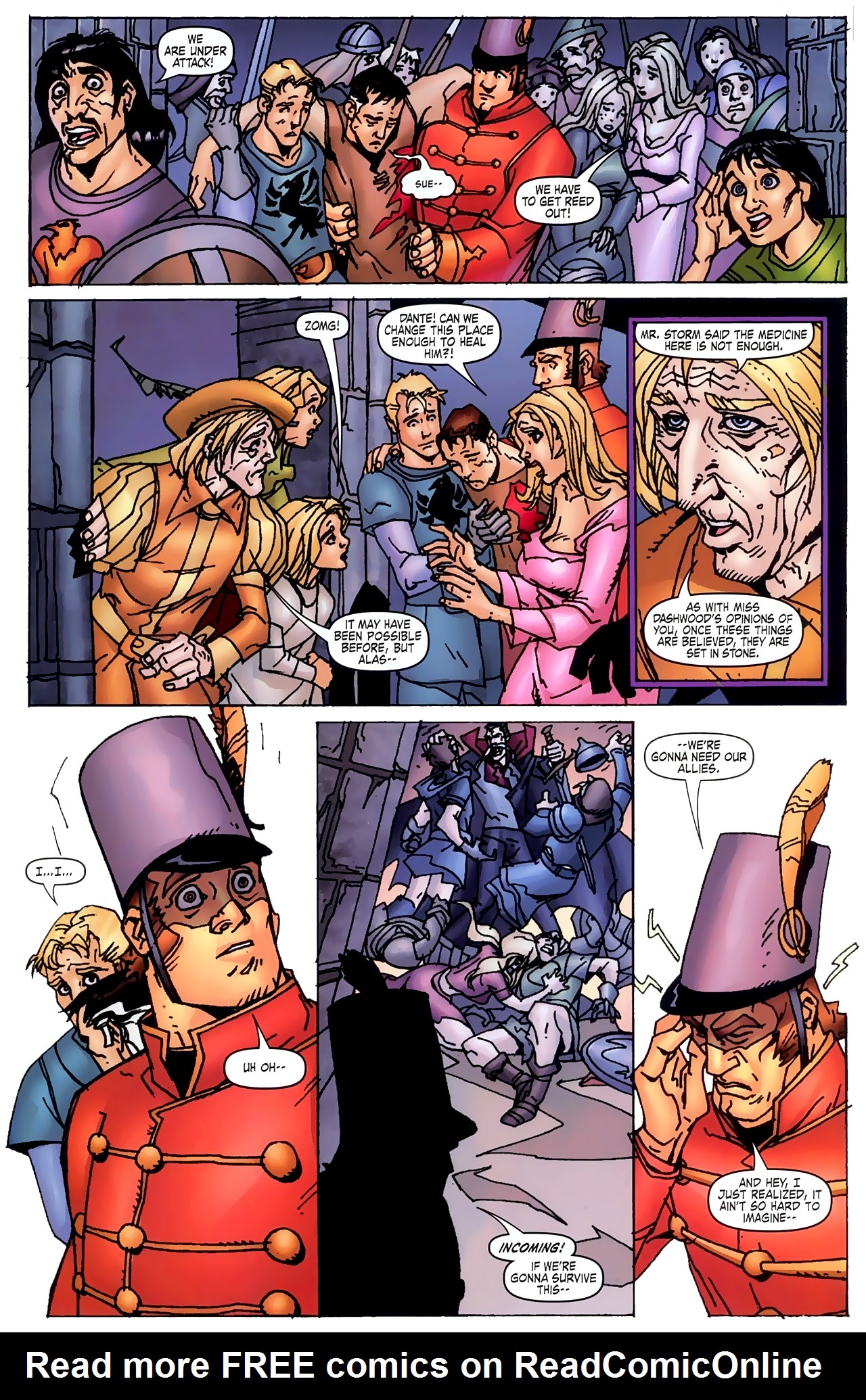 Read online Fantastic Four: True Story comic -  Issue #3 - 10