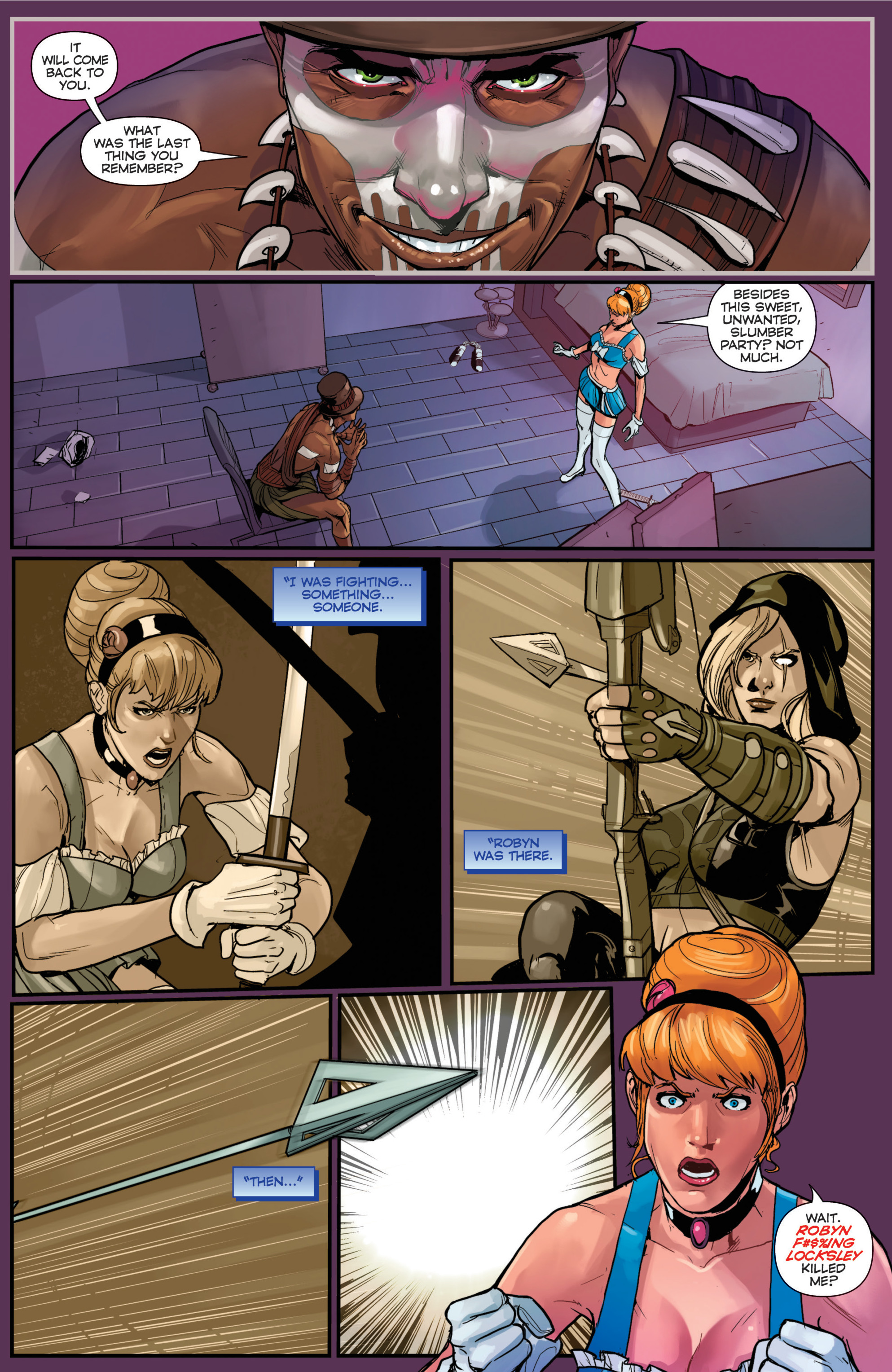 Read online Cinderella Serial Killer Princess comic -  Issue #1 - 6