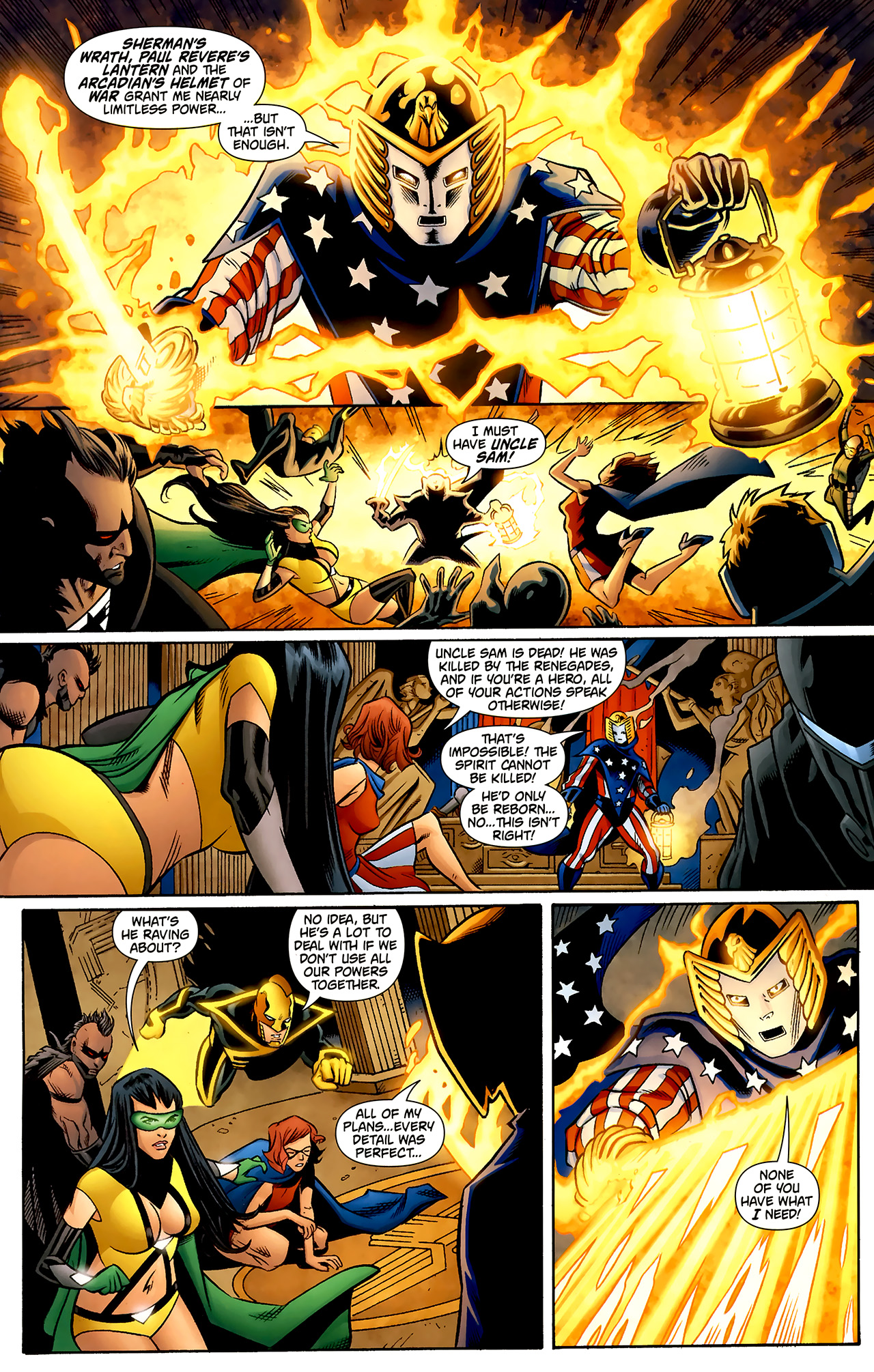 Read online Freedom Fighters (2010) comic -  Issue #7 - 16