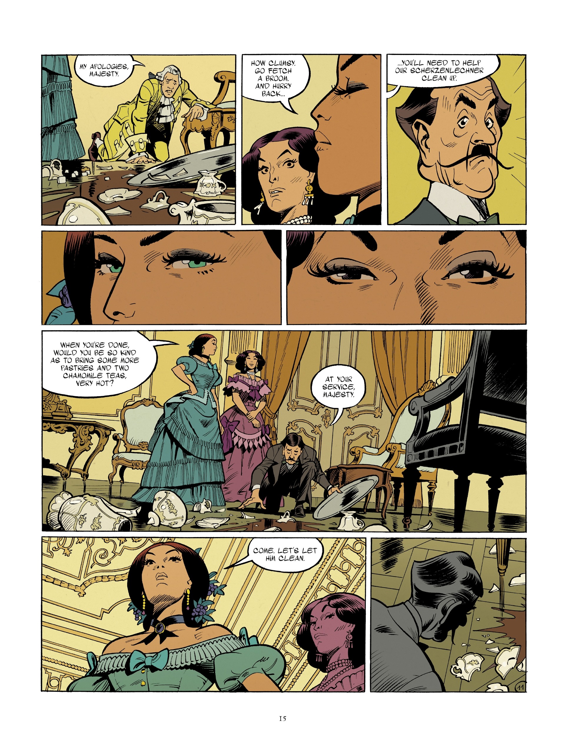 Read online Empress Charlotte comic -  Issue # TPB 3 - 17