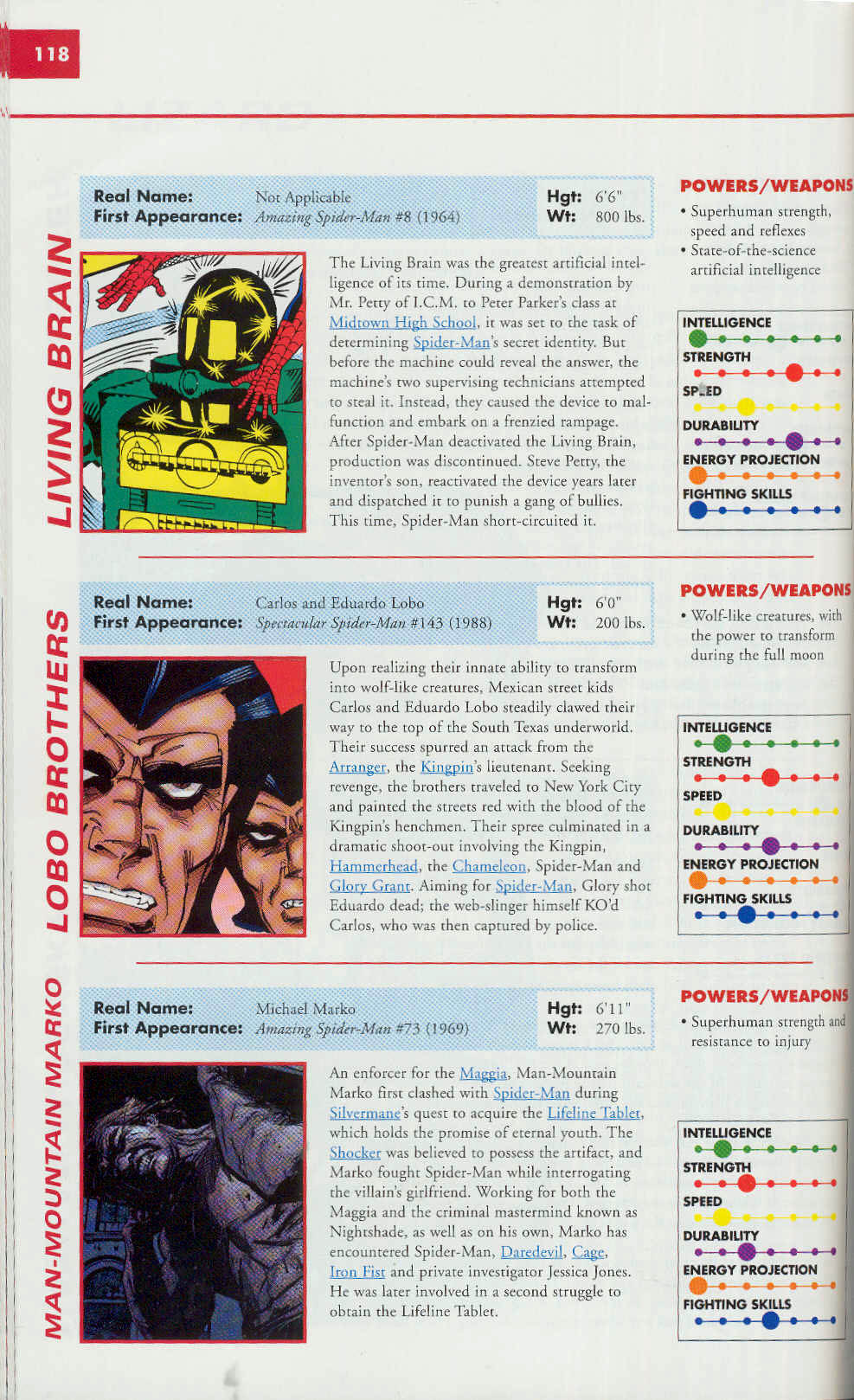 Read online Marvel Encyclopedia comic -  Issue # TPB 4 - 118