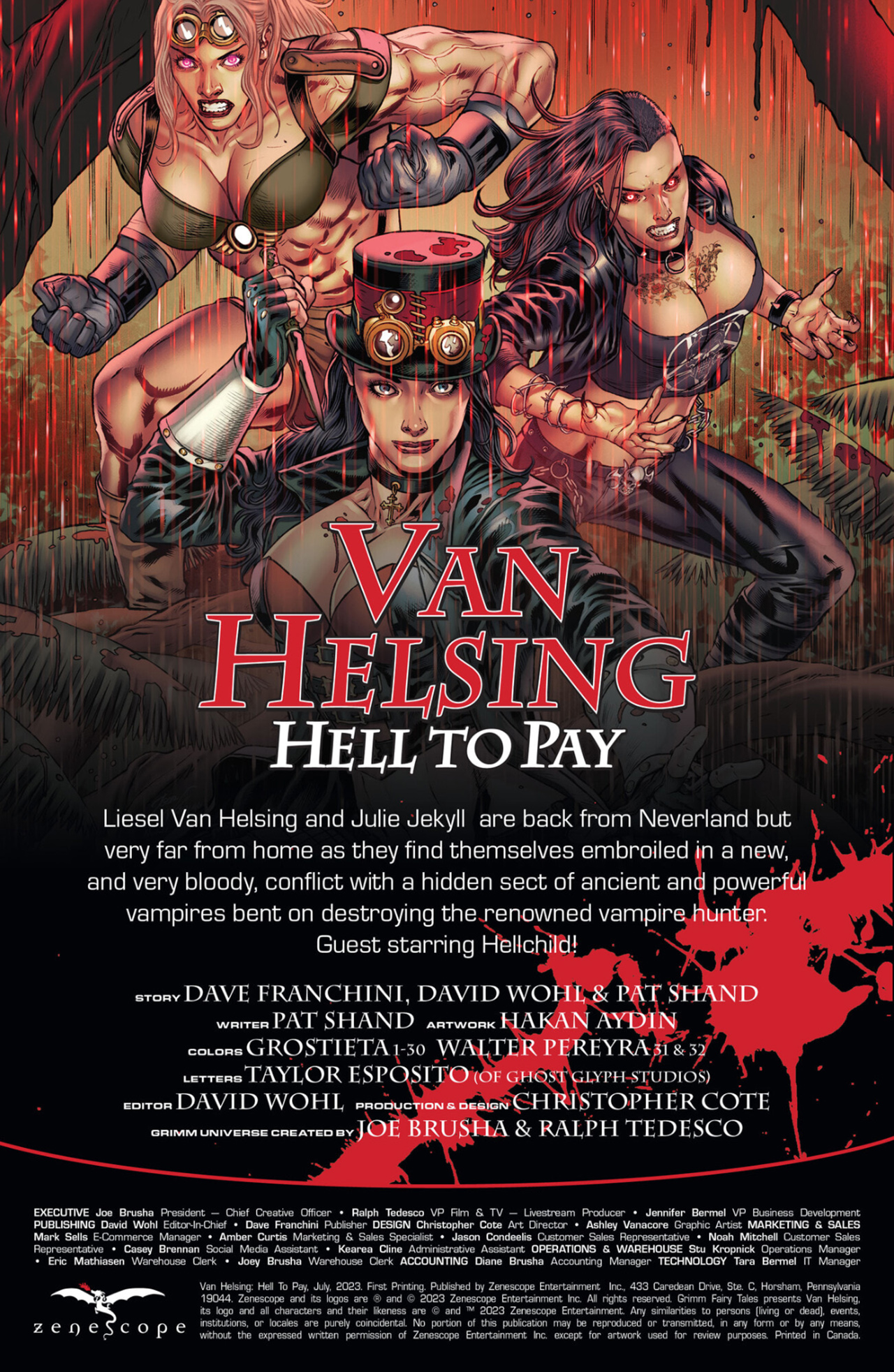 Read online Van Helsing: Hell to Pay comic -  Issue # Full - 2