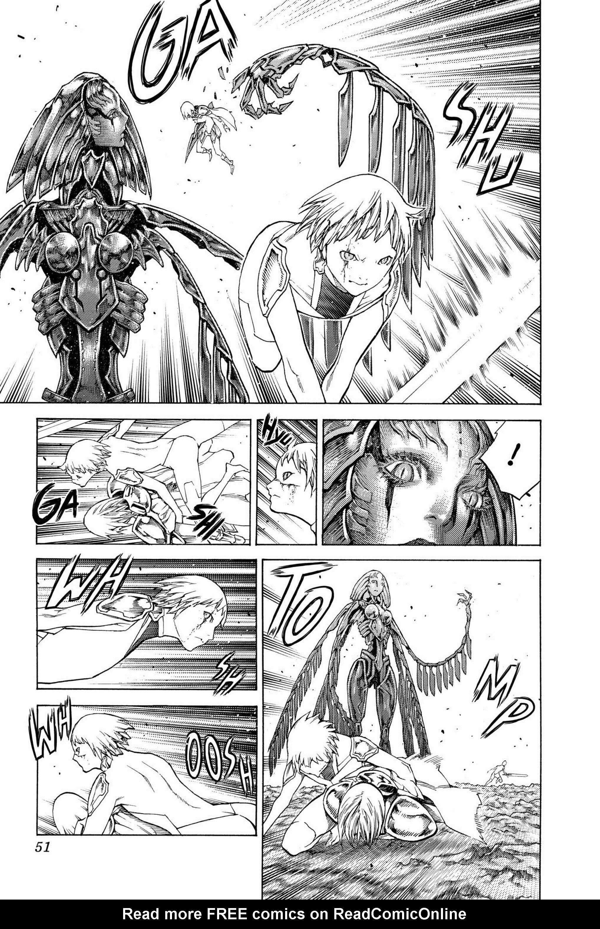 Read online Claymore comic -  Issue #22 - 41