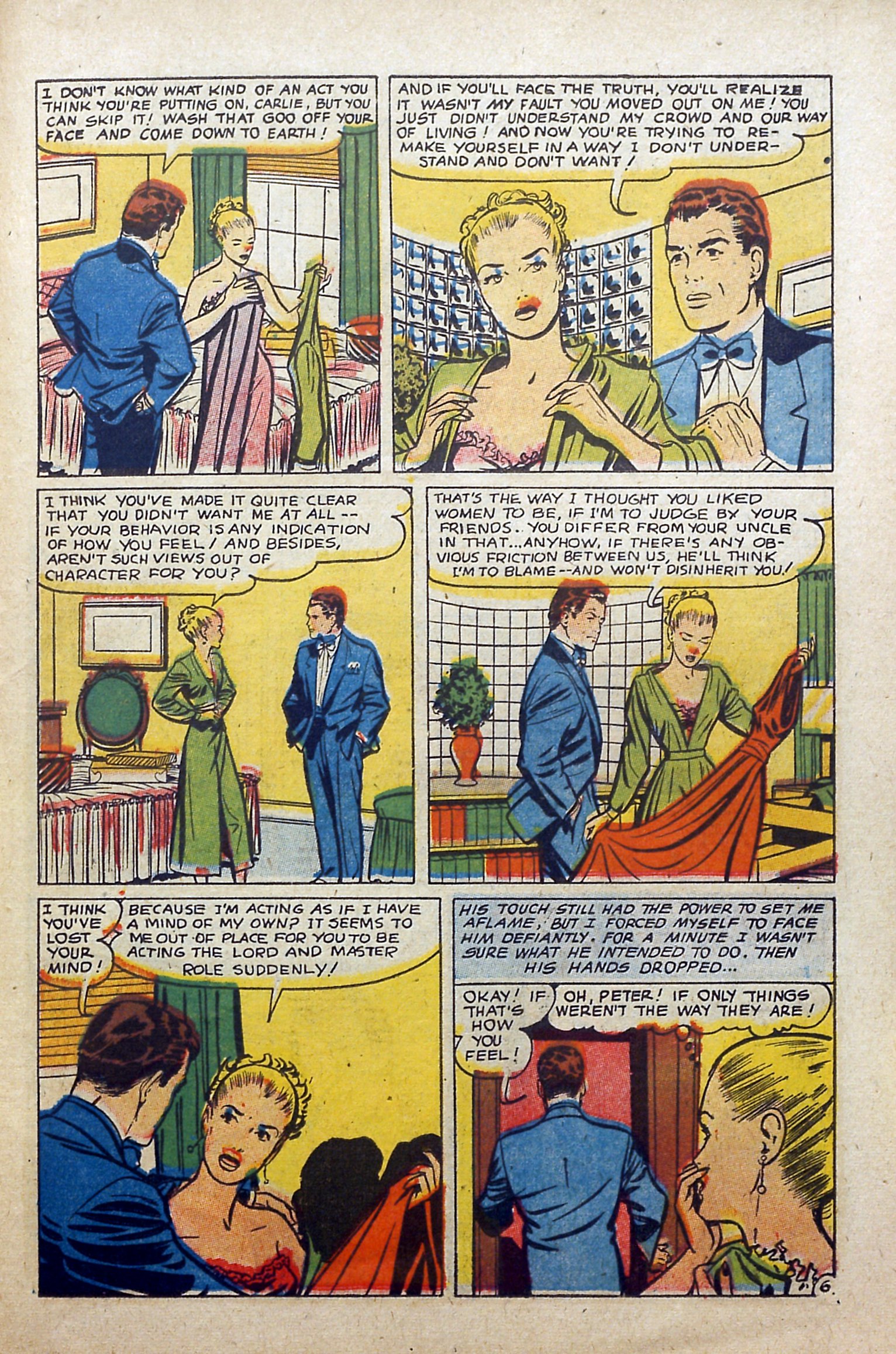 Read online Glamorous Romances comic -  Issue #89 - 23