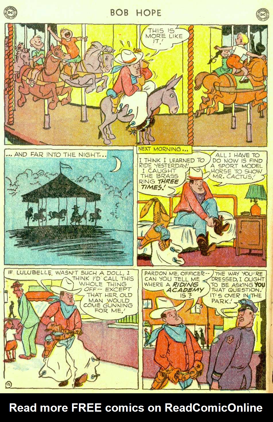 Read online The Adventures of Bob Hope comic -  Issue #6 - 16
