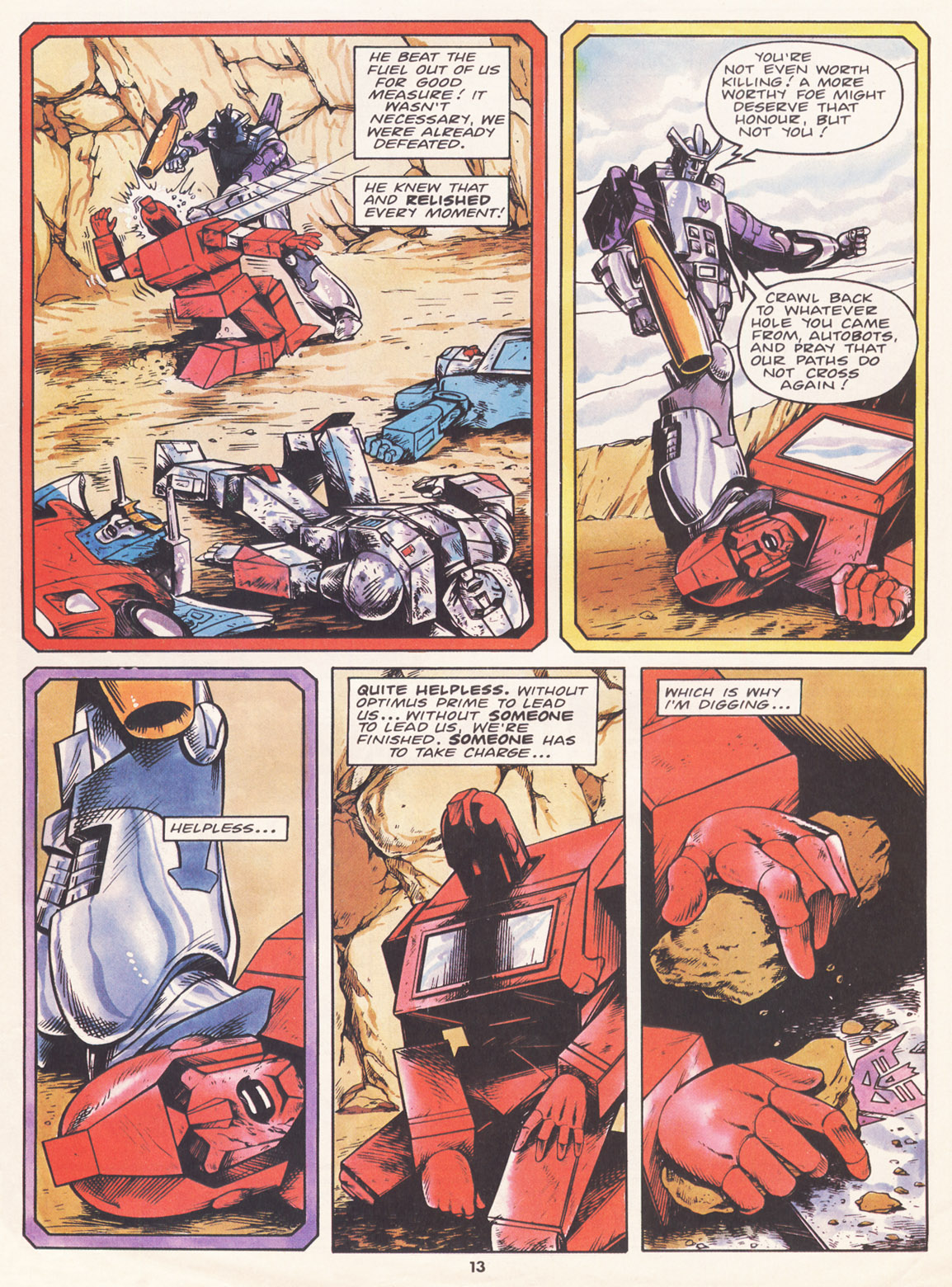Read online The Transformers (UK) comic -  Issue #81 - 12