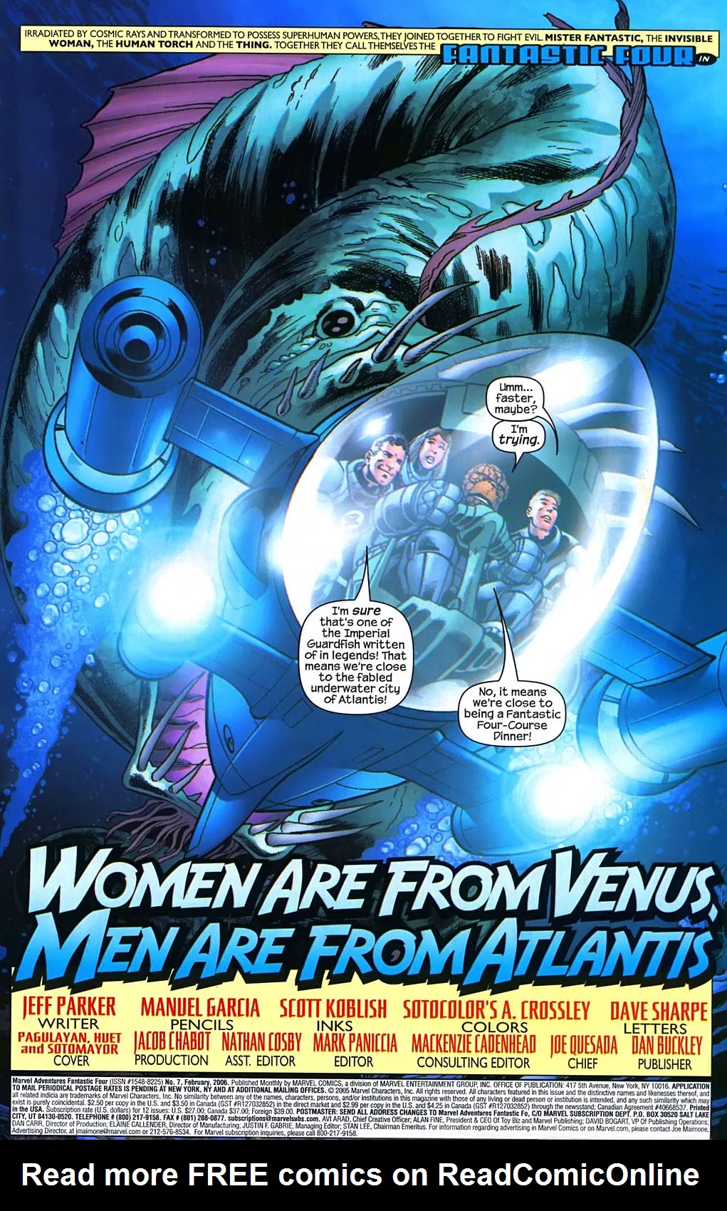 Read online Marvel Adventures Fantastic Four comic -  Issue #7 - 2