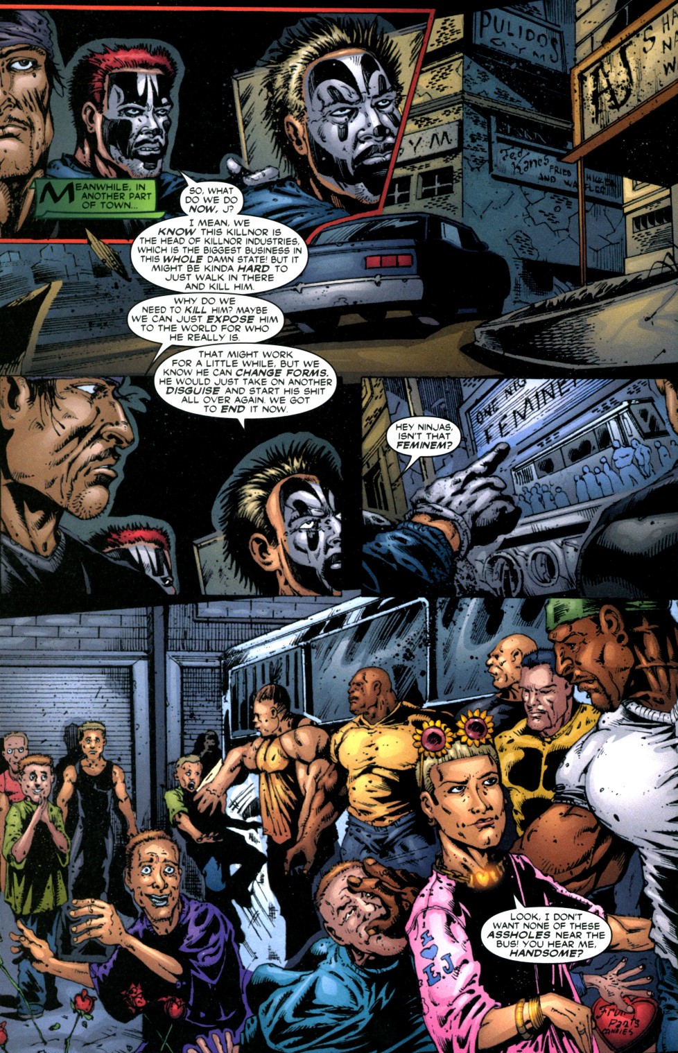 Read online Insane Clown Posse: The Pendulum comic -  Issue #10 - 10