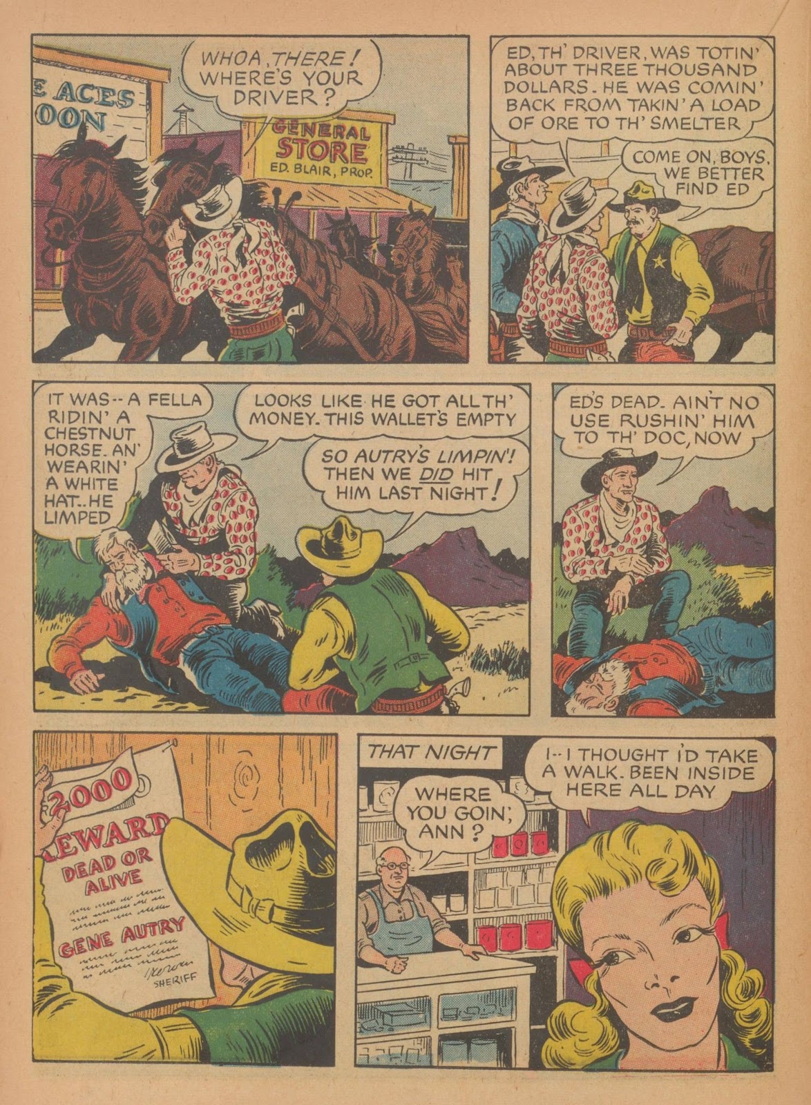 Gene Autry Comics issue 4 - Page 40