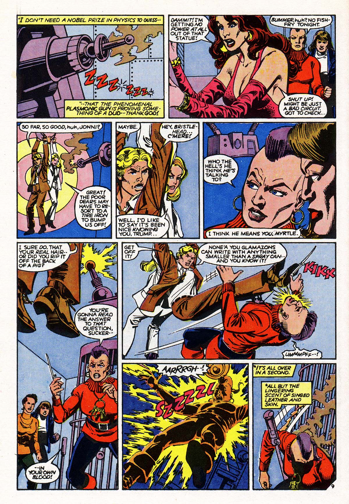 Read online Jonni Thunder comic -  Issue #3 - 10