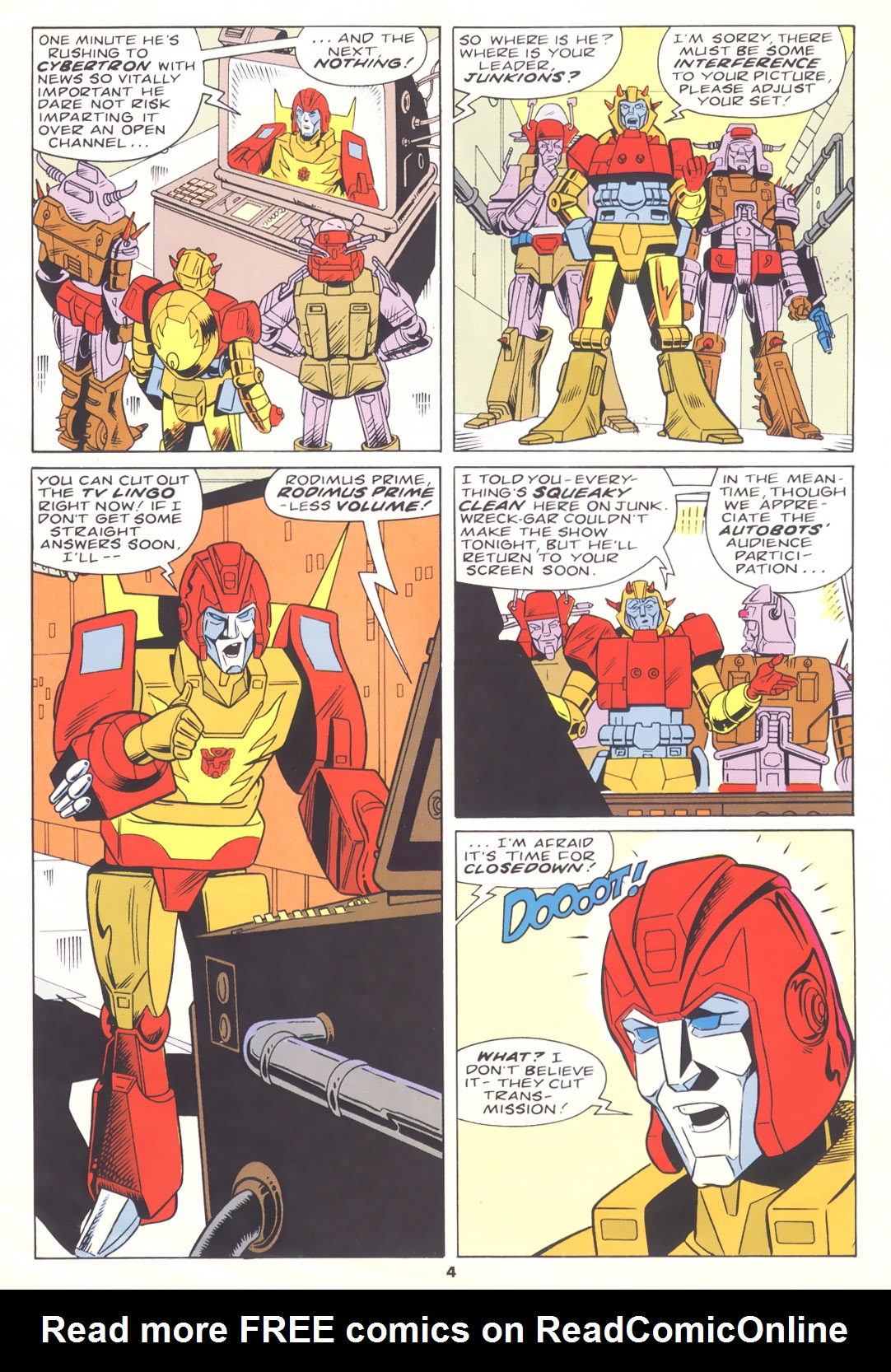 Read online The Transformers (UK) comic -  Issue #184 - 4