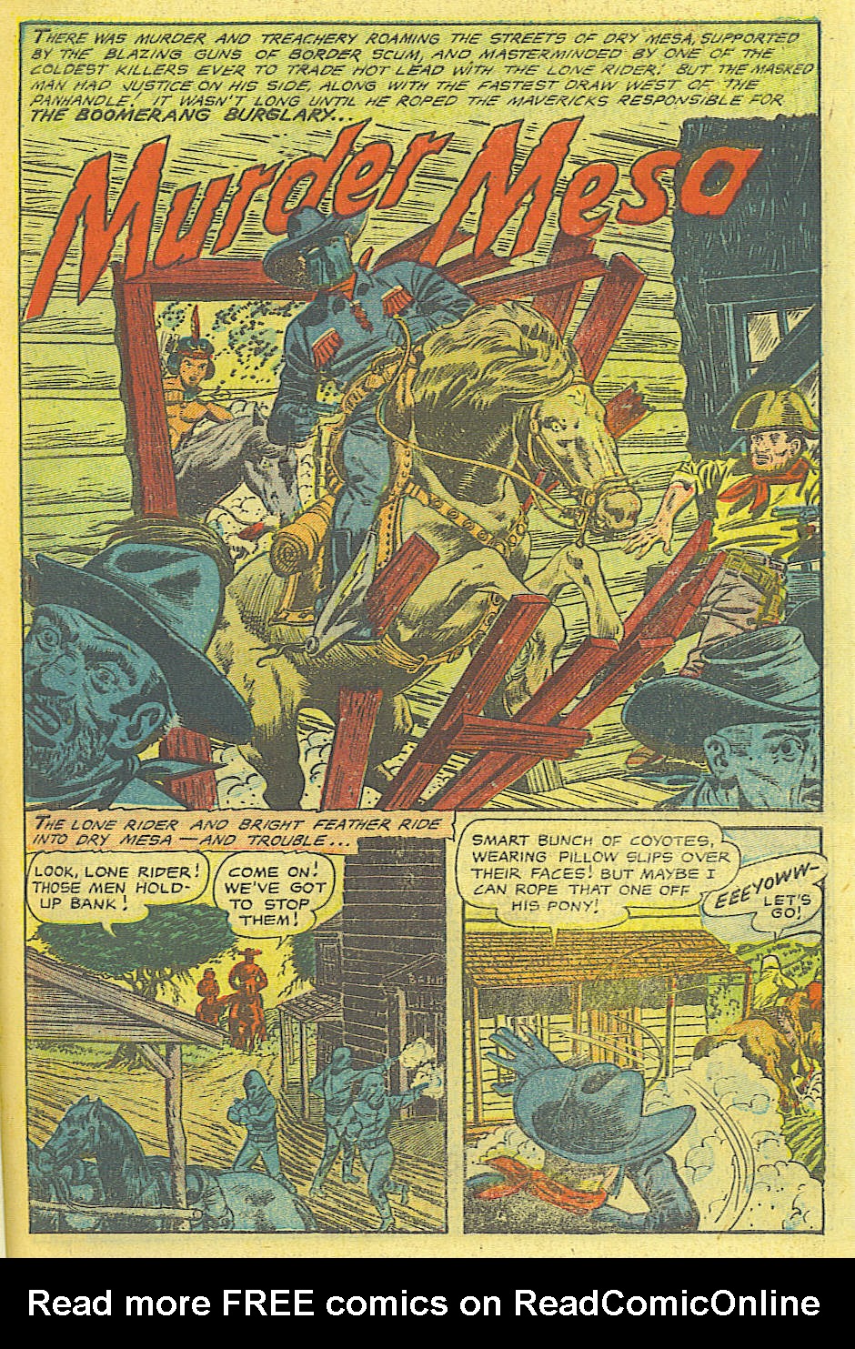 Read online The Lone Rider comic -  Issue #17 - 2