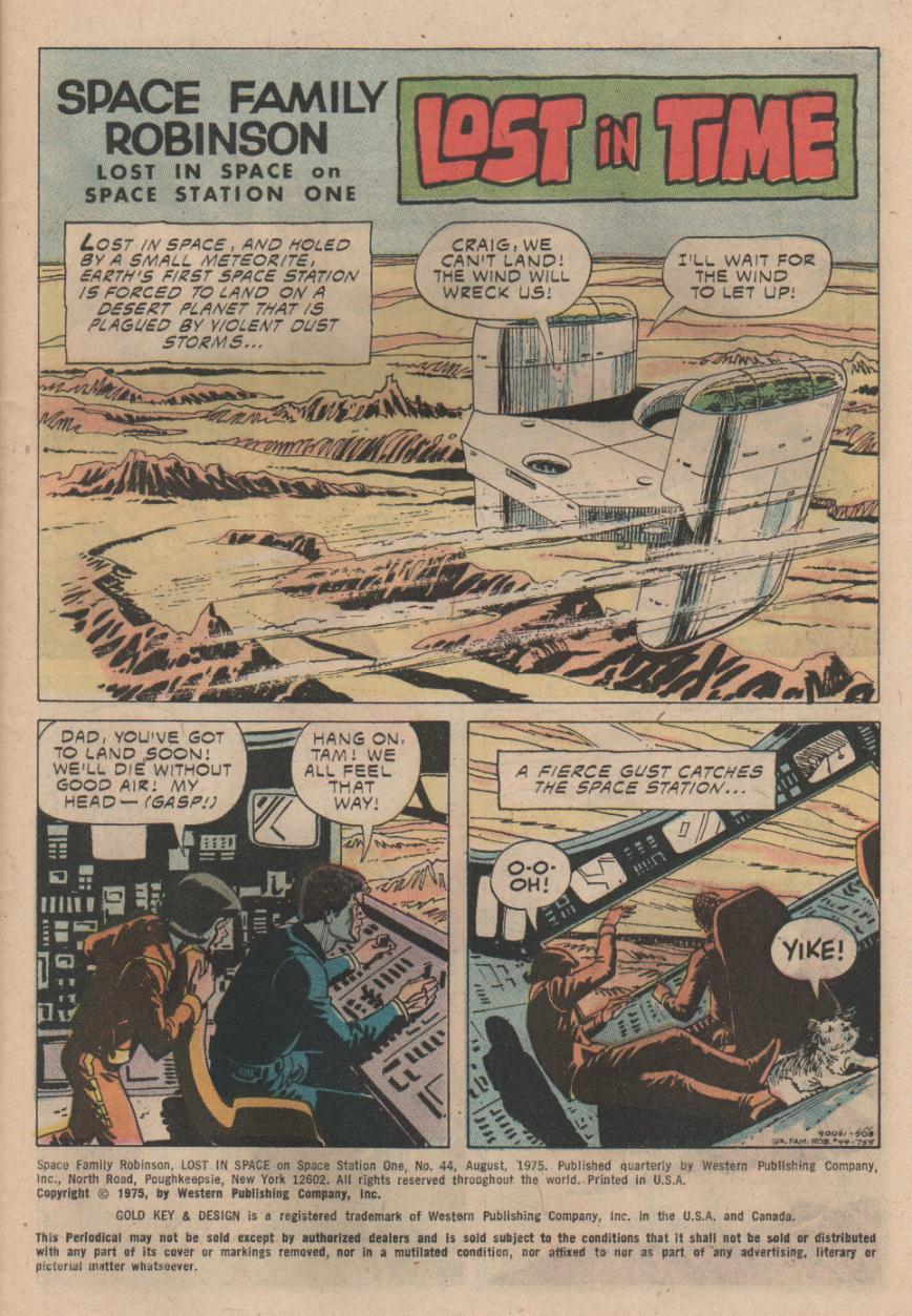 Read online Space Family Robinson comic -  Issue #44 - 3