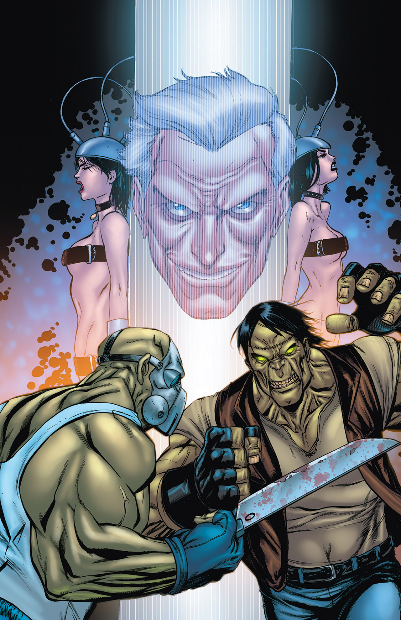 Read online Hack/Slash/Eva Monster's Ball comic -  Issue # _TPB - 102