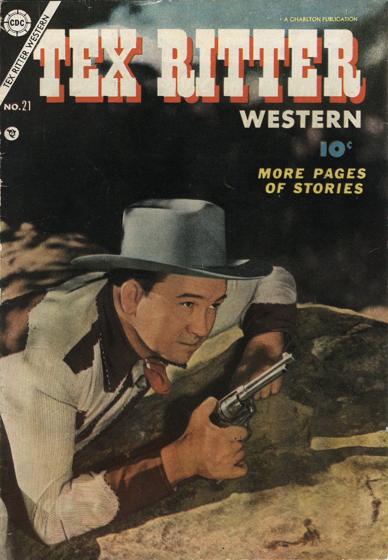 Read online Tex Ritter Western comic -  Issue #21 - 1