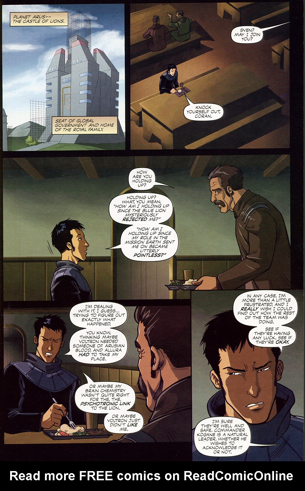 Read online Voltron: Defender of the Universe comic -  Issue #3 - 3