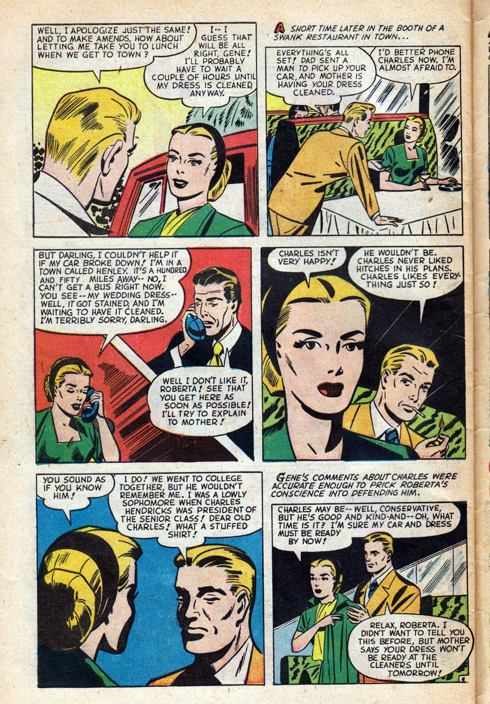 Read online Glamorous Romances comic -  Issue #42 - 30