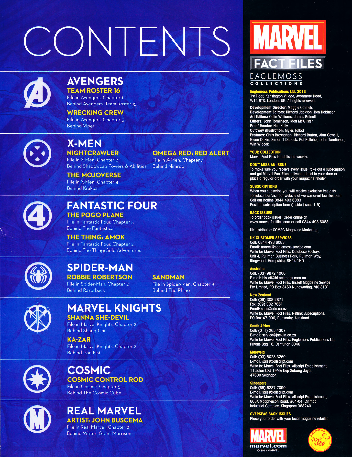 Read online Marvel Fact Files comic -  Issue #43 - 3
