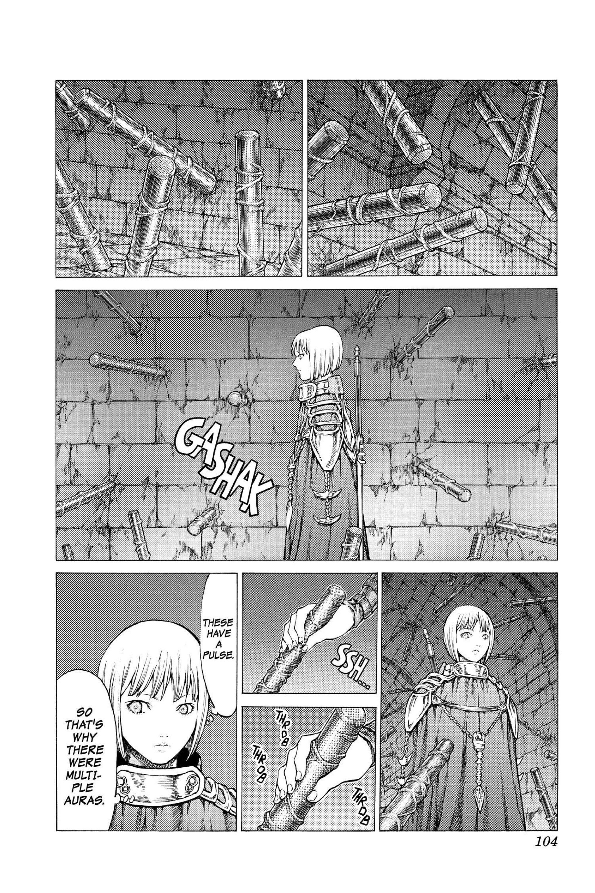 Read online Claymore comic -  Issue #8 - 96