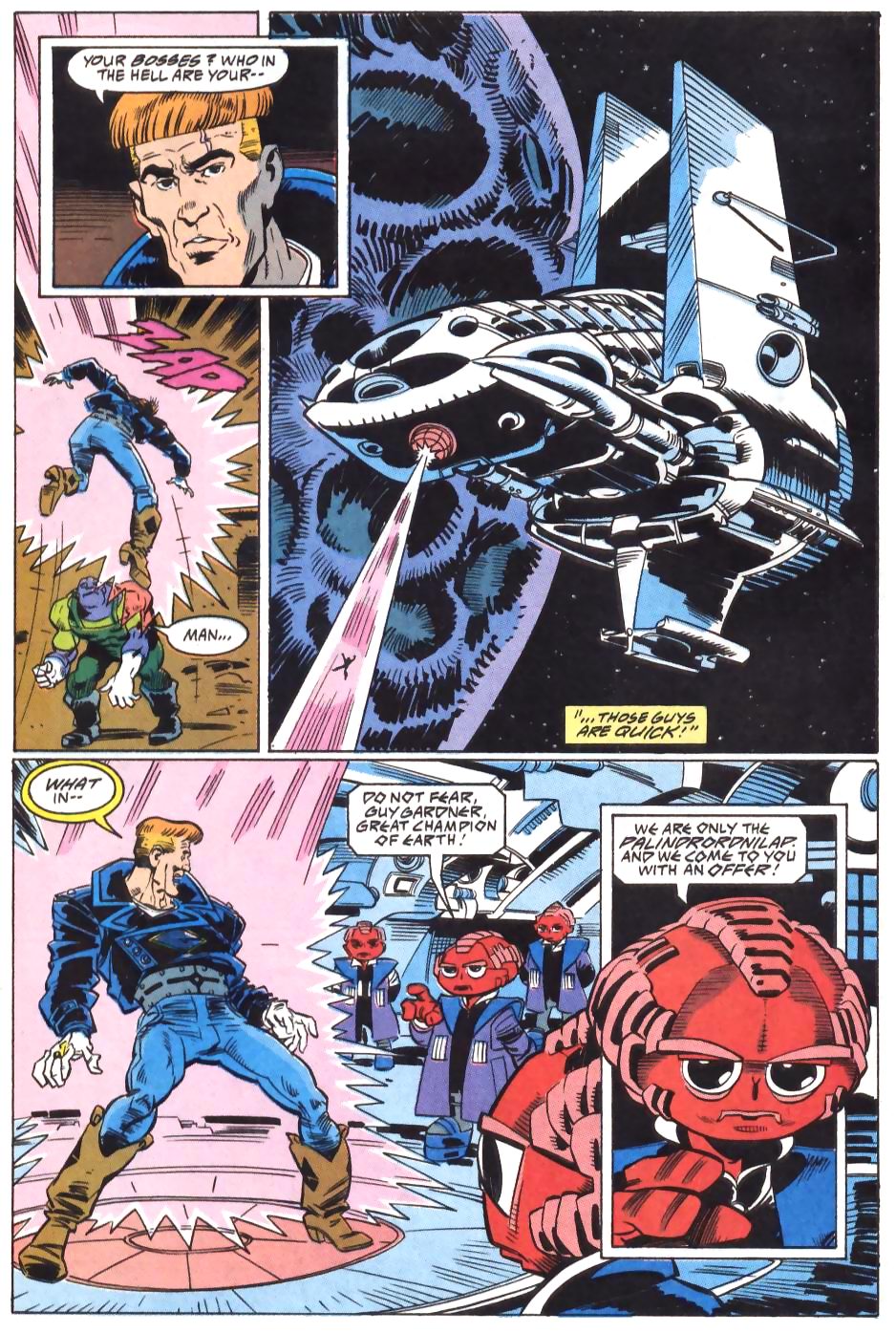 Read online Guy Gardner comic -  Issue #2 - 22