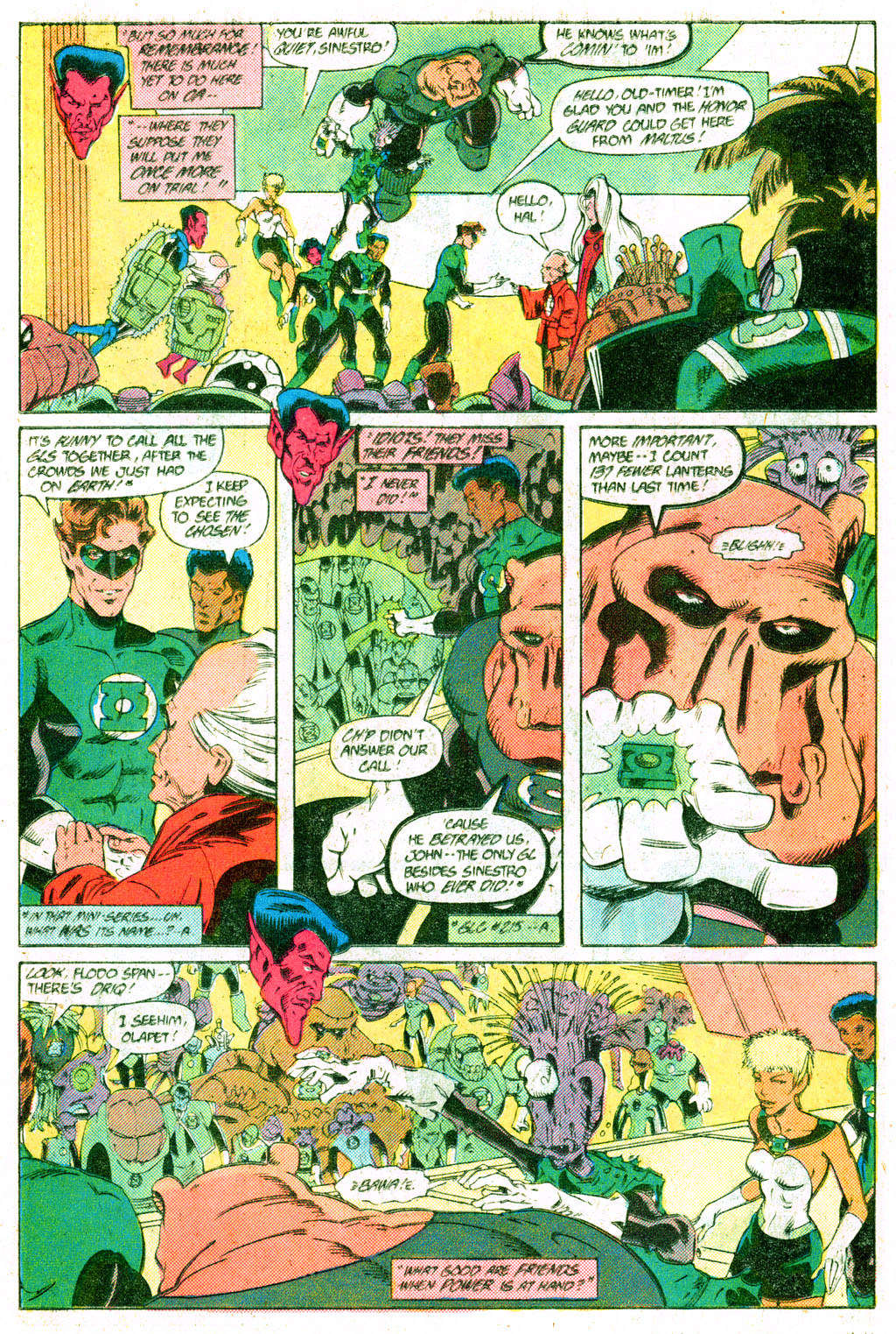Read online The Green Lantern Corps comic -  Issue #222 - 7