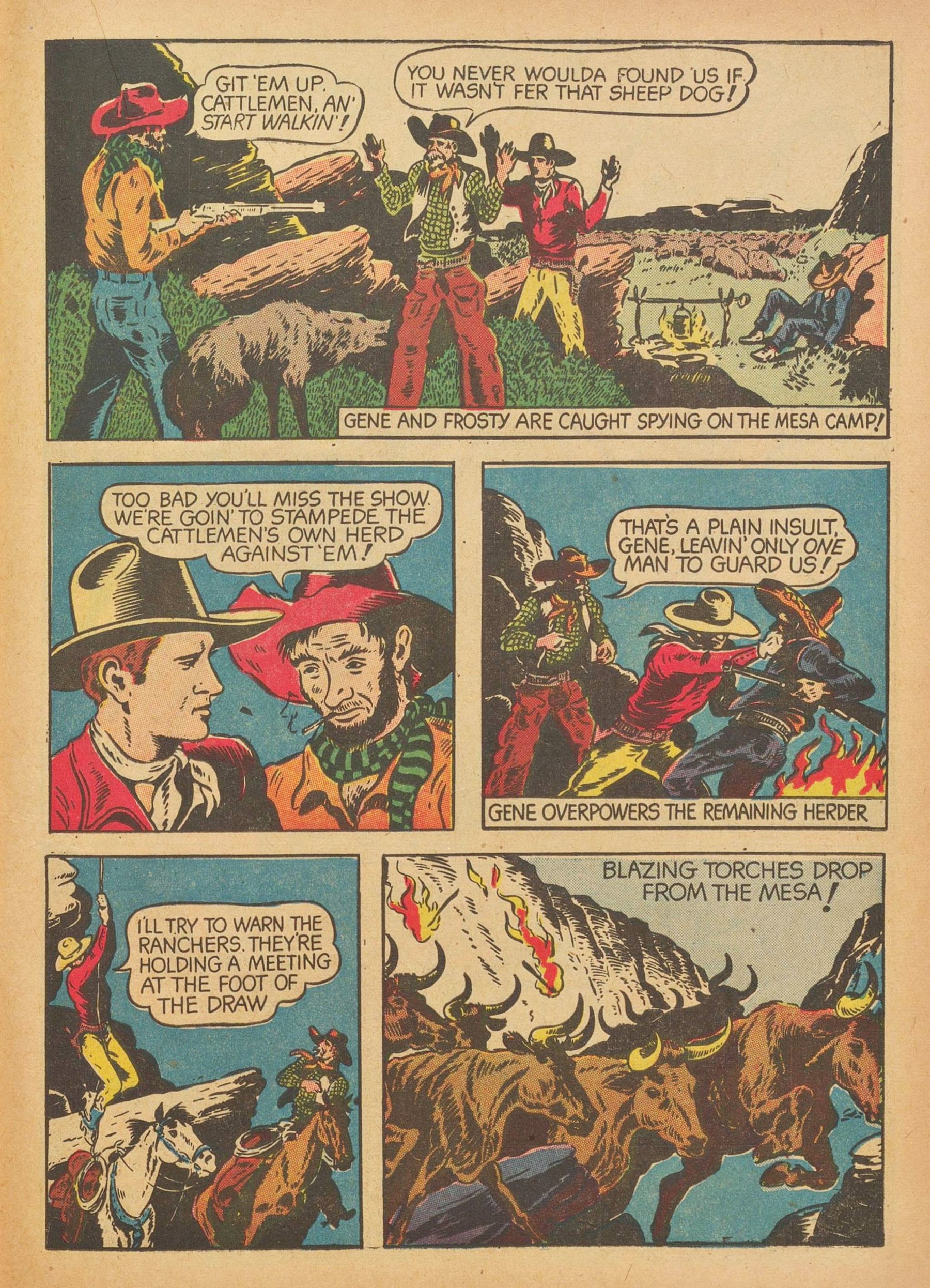 Read online Gene Autry Comics comic -  Issue #2 - 45