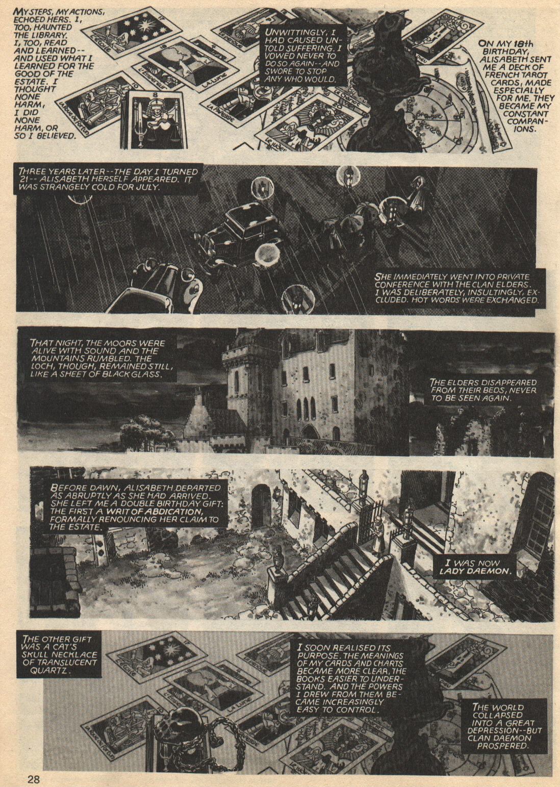 Read online Bizarre Adventures comic -  Issue #25 - 28