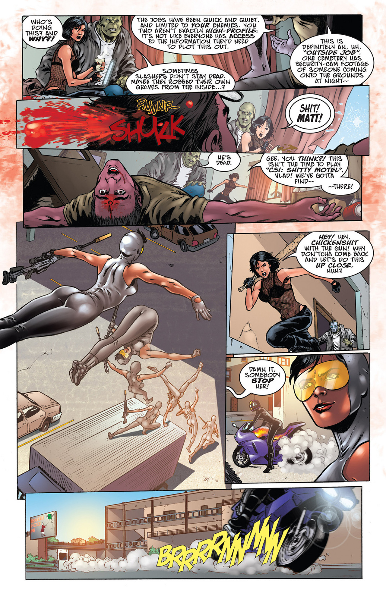 Read online Hack/Slash/Eva Monster's Ball comic -  Issue # _TPB - 11