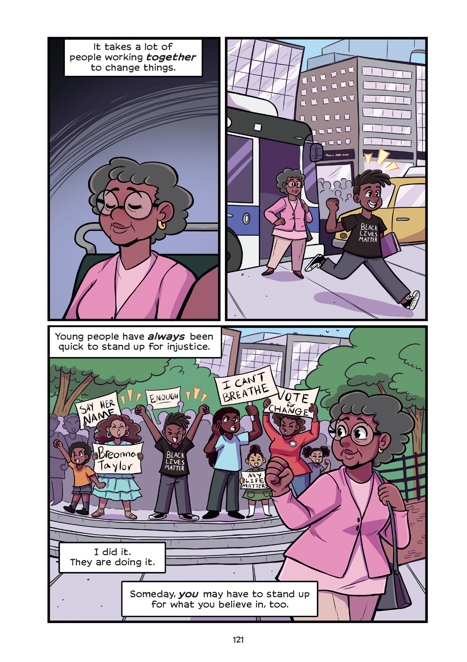 Read online History Comics comic -  Issue # Rosa Parks & Claudette Colvin - Civil Rights Heroes - 126