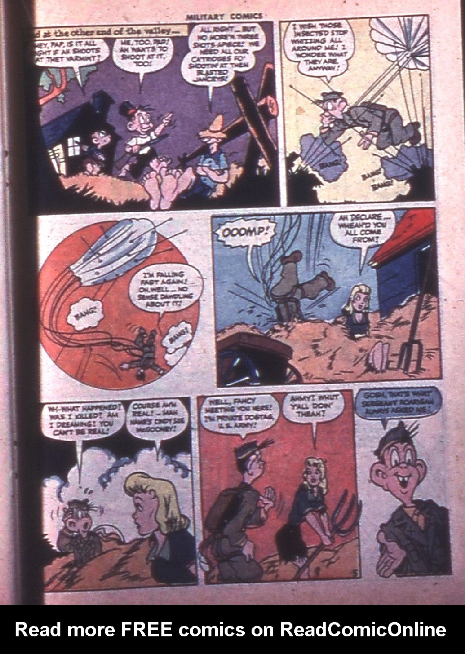 Read online Military Comics comic -  Issue #43 - 35