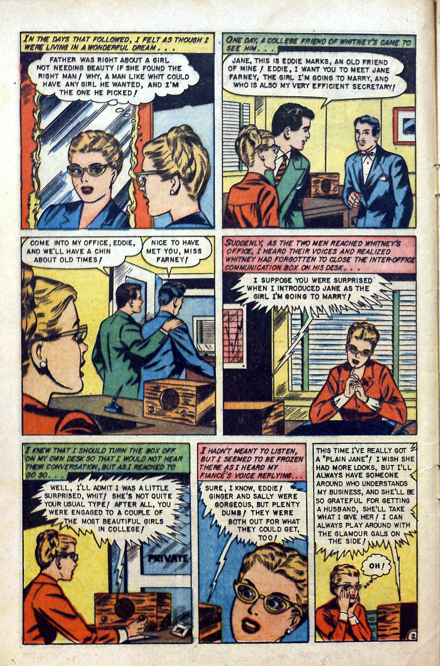 Read online Glamorous Romances comic -  Issue #60 - 12