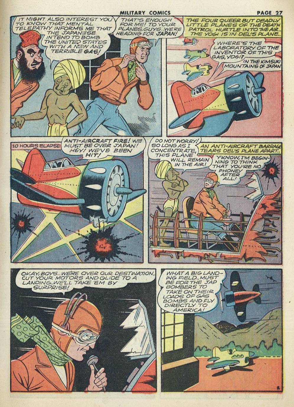 Read online Military Comics comic -  Issue #20 - 29