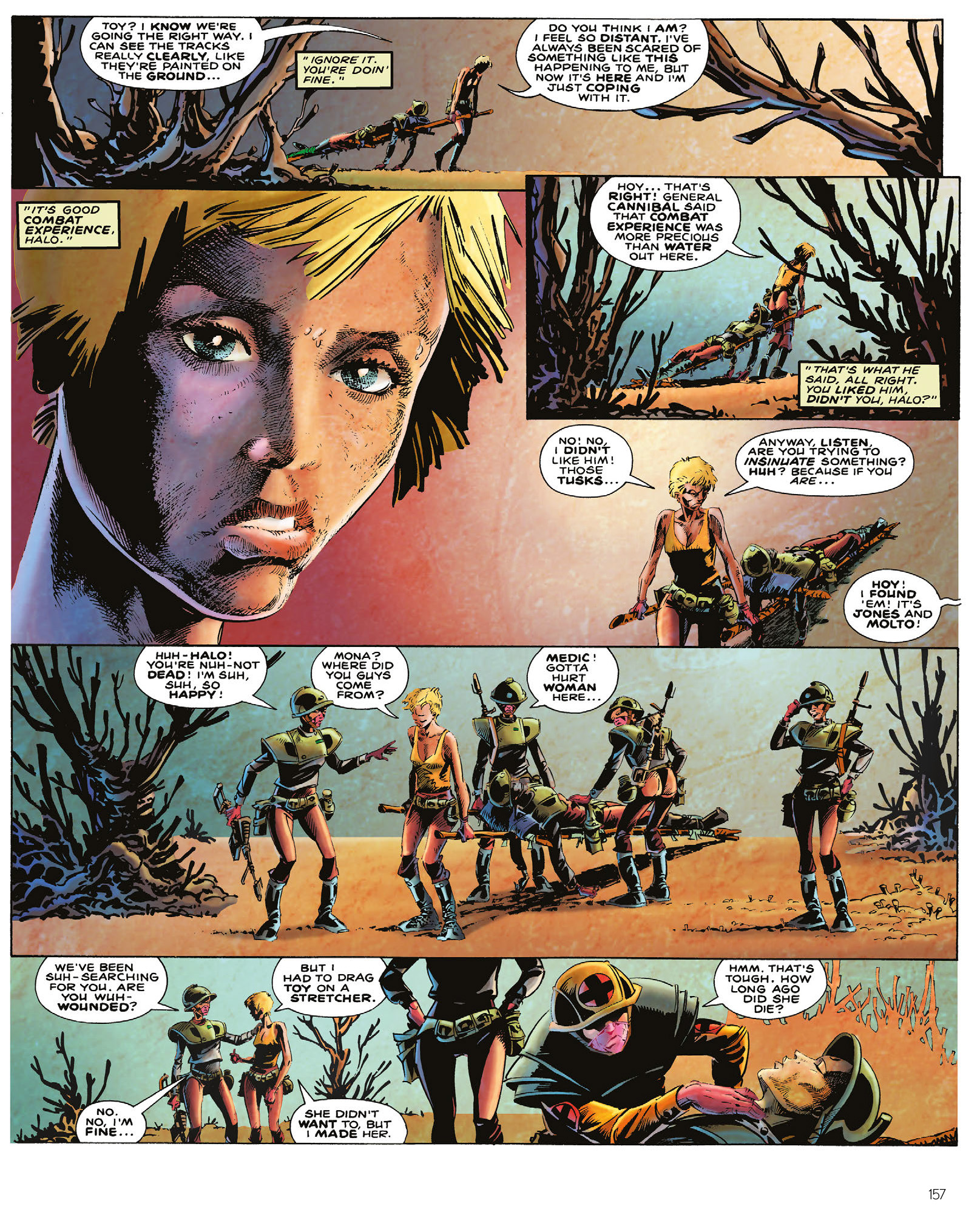 Read online The Ballad of Halo Jones: Full Colour Omnibus Edition comic -  Issue # TPB (Part 2) - 60