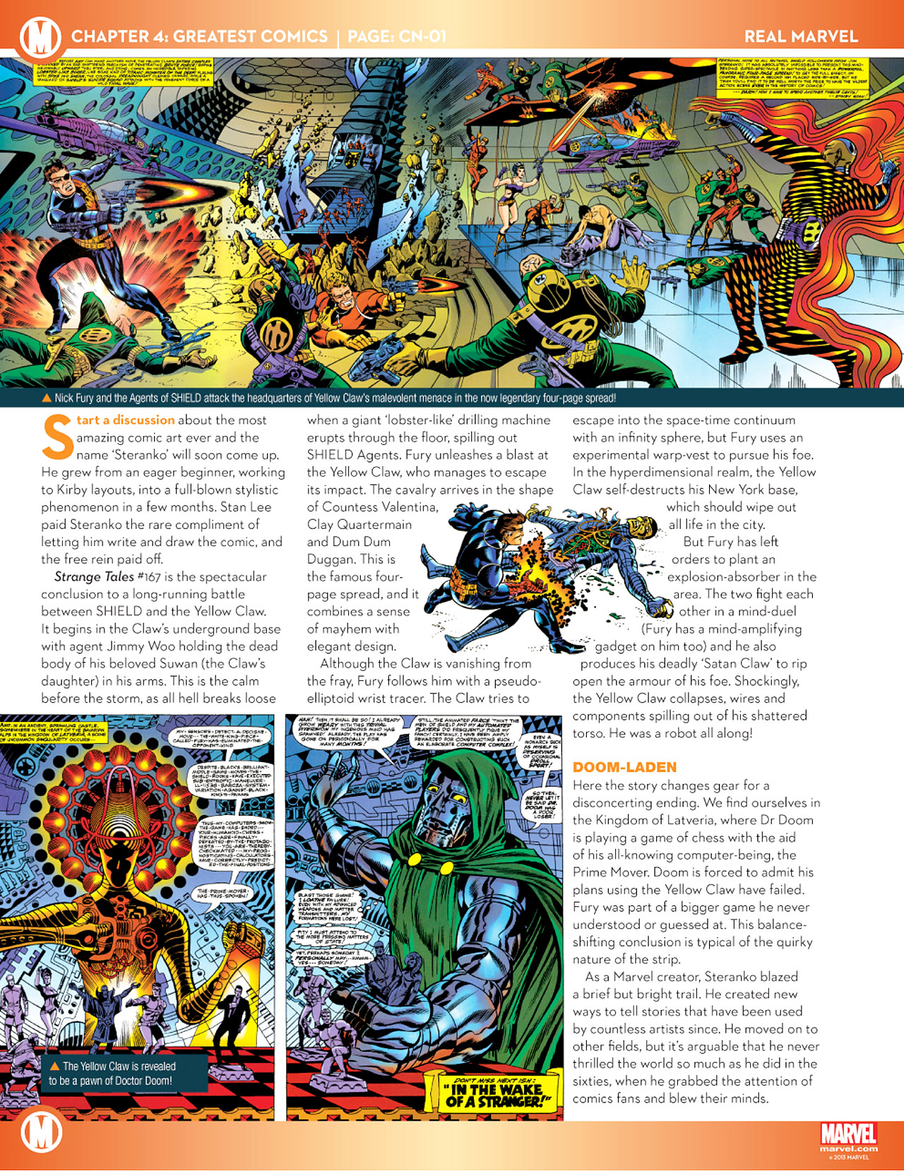 Read online Marvel Fact Files comic -  Issue #18 - 22