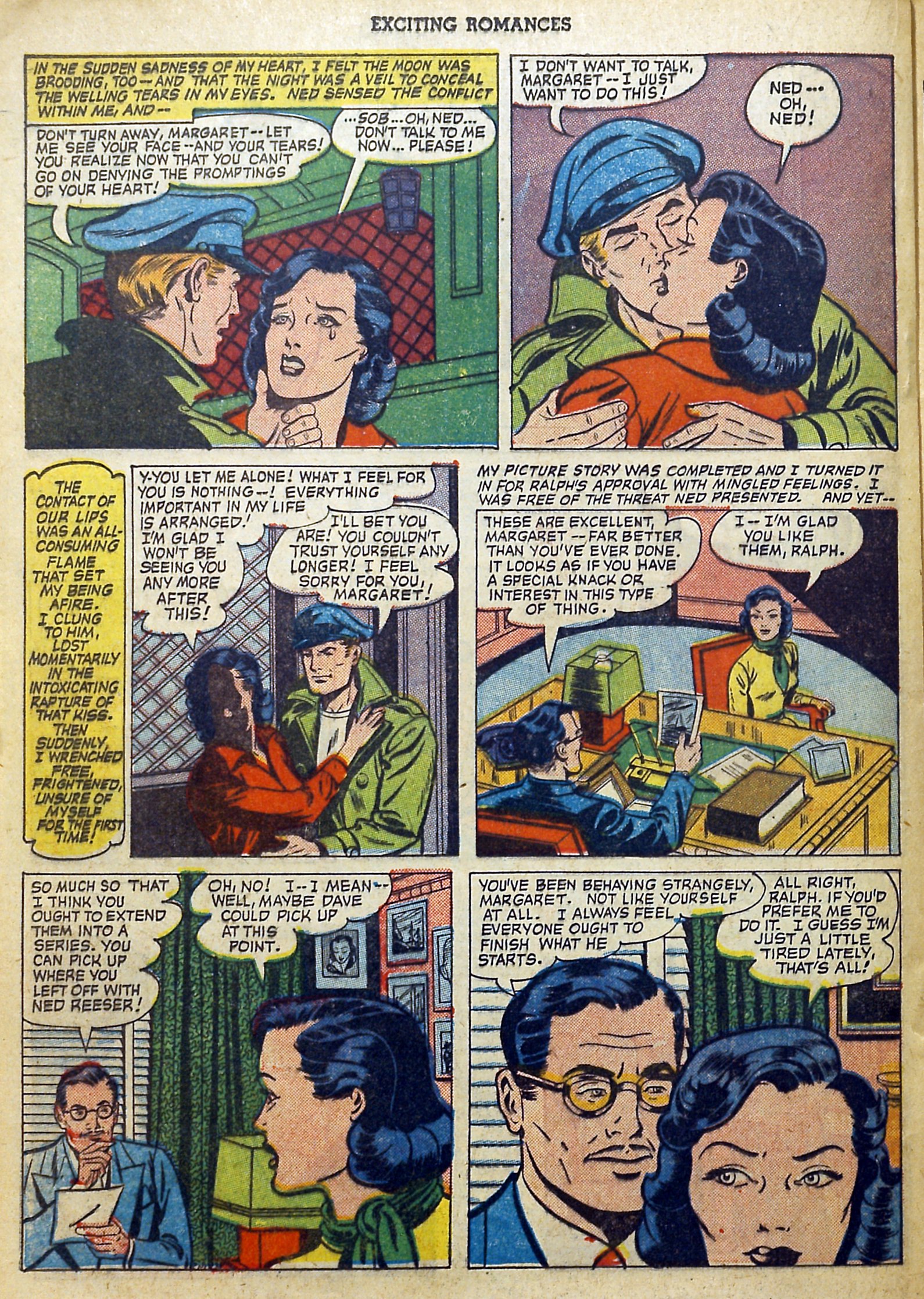 Read online Exciting Romances comic -  Issue #4 - 20