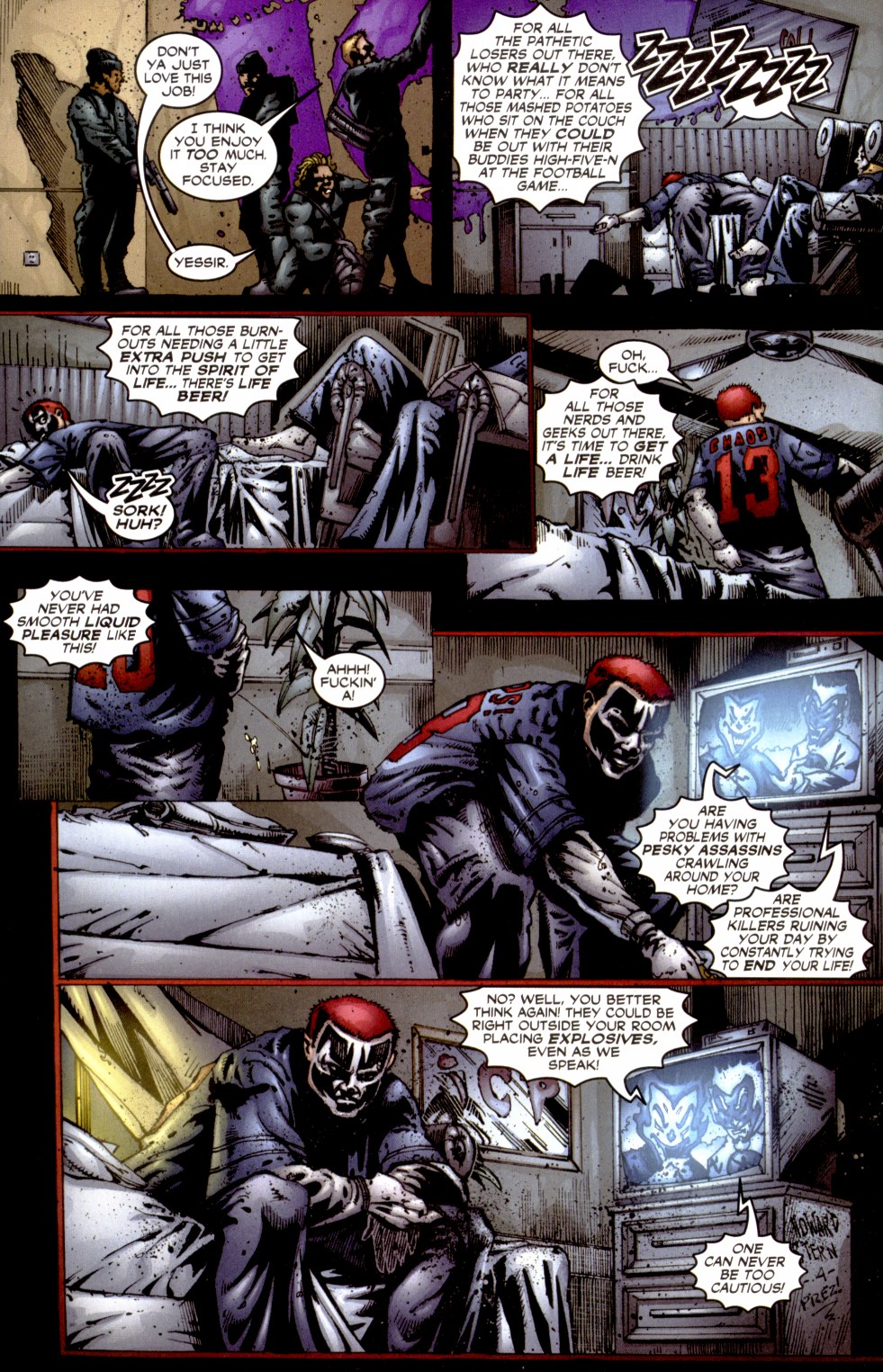 Read online Insane Clown Posse: The Pendulum comic -  Issue #3 - 6