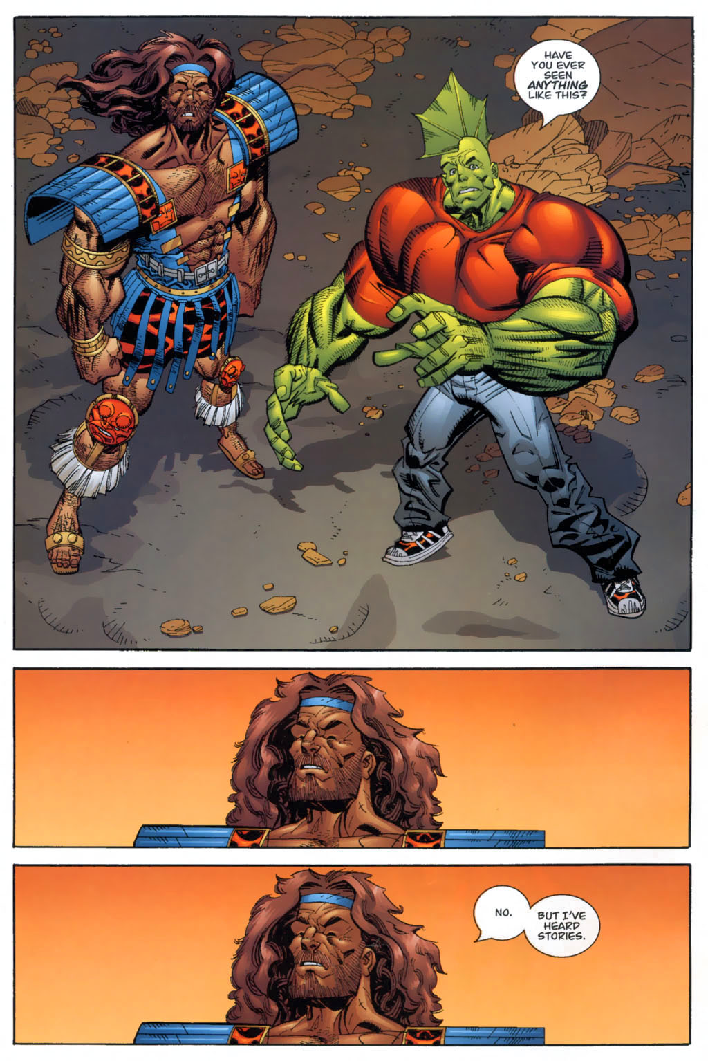 Read online Savage Dragon: God War comic -  Issue #2 - 22