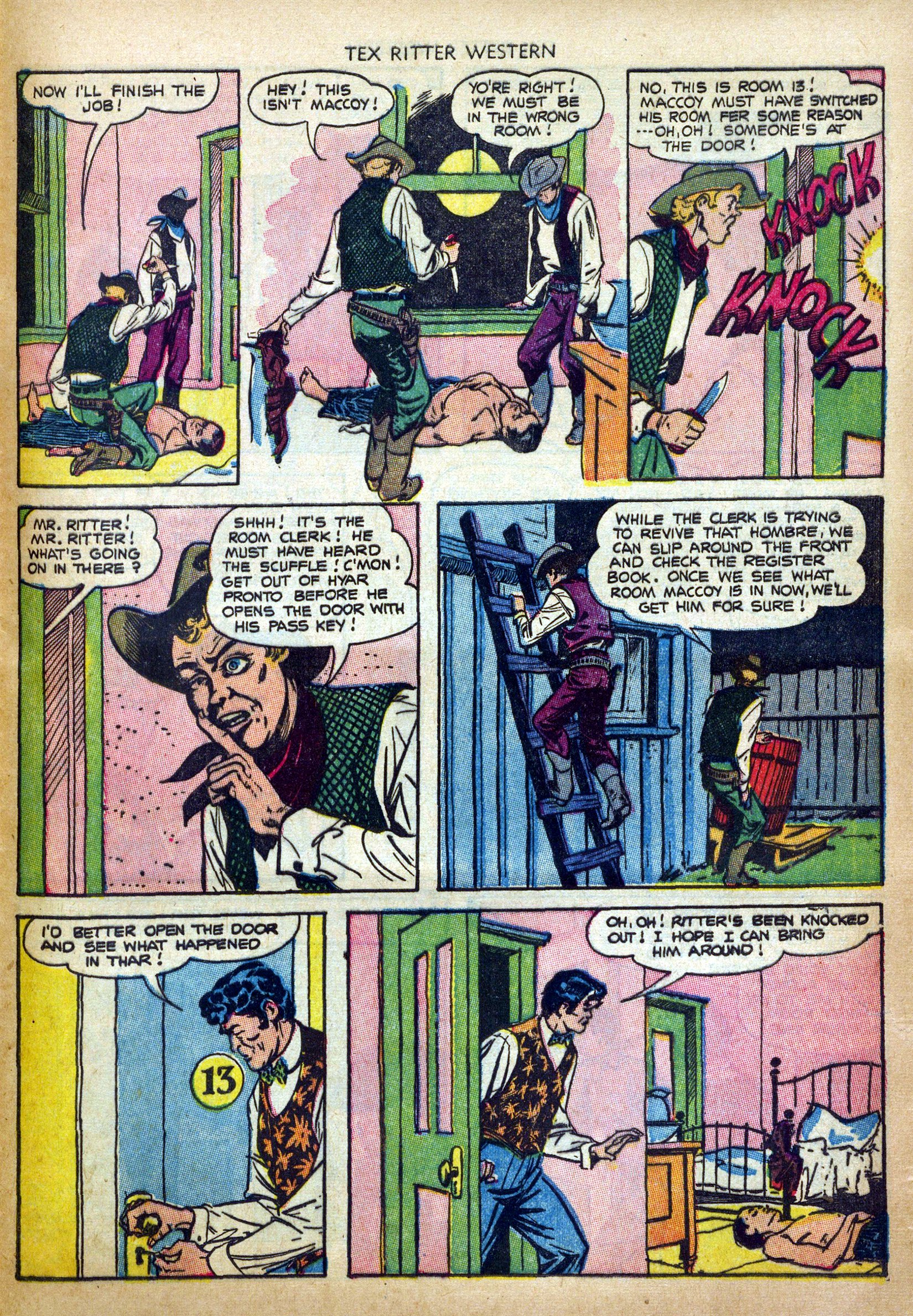 Read online Tex Ritter Western comic -  Issue #19 - 29