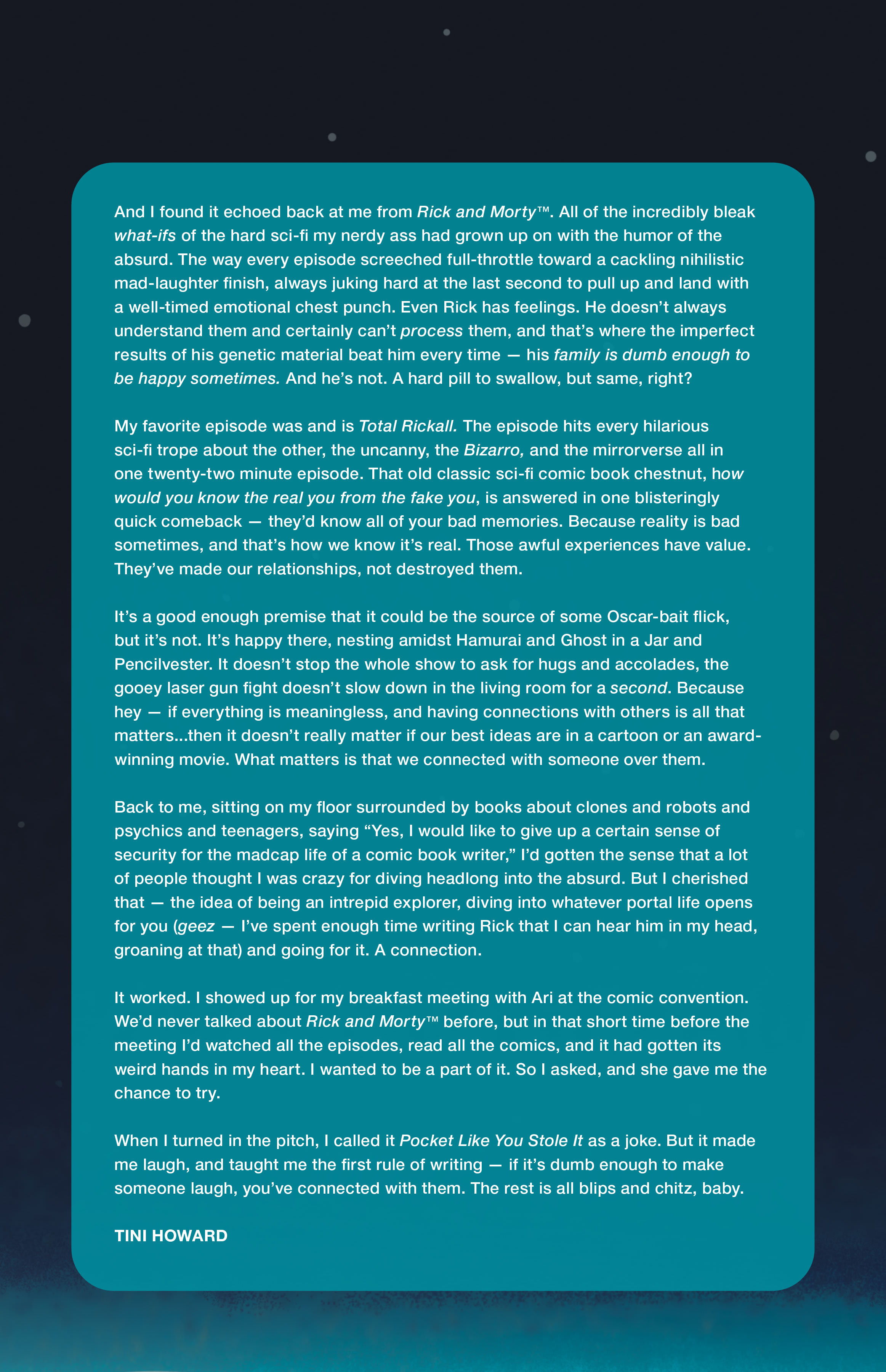 Read online Rick and Morty Deluxe Edition comic -  Issue # TPB 4 (Part 1) - 6