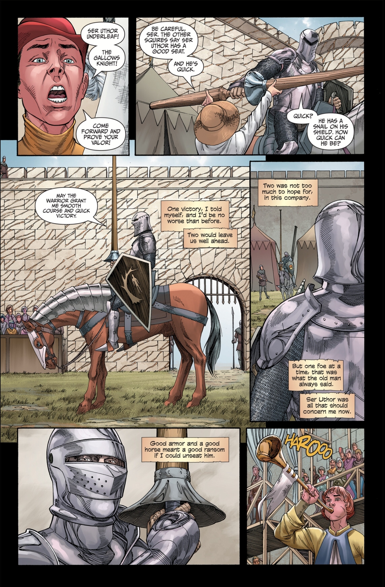 Read online Mystery Knight comic -  Issue # TPB - 62