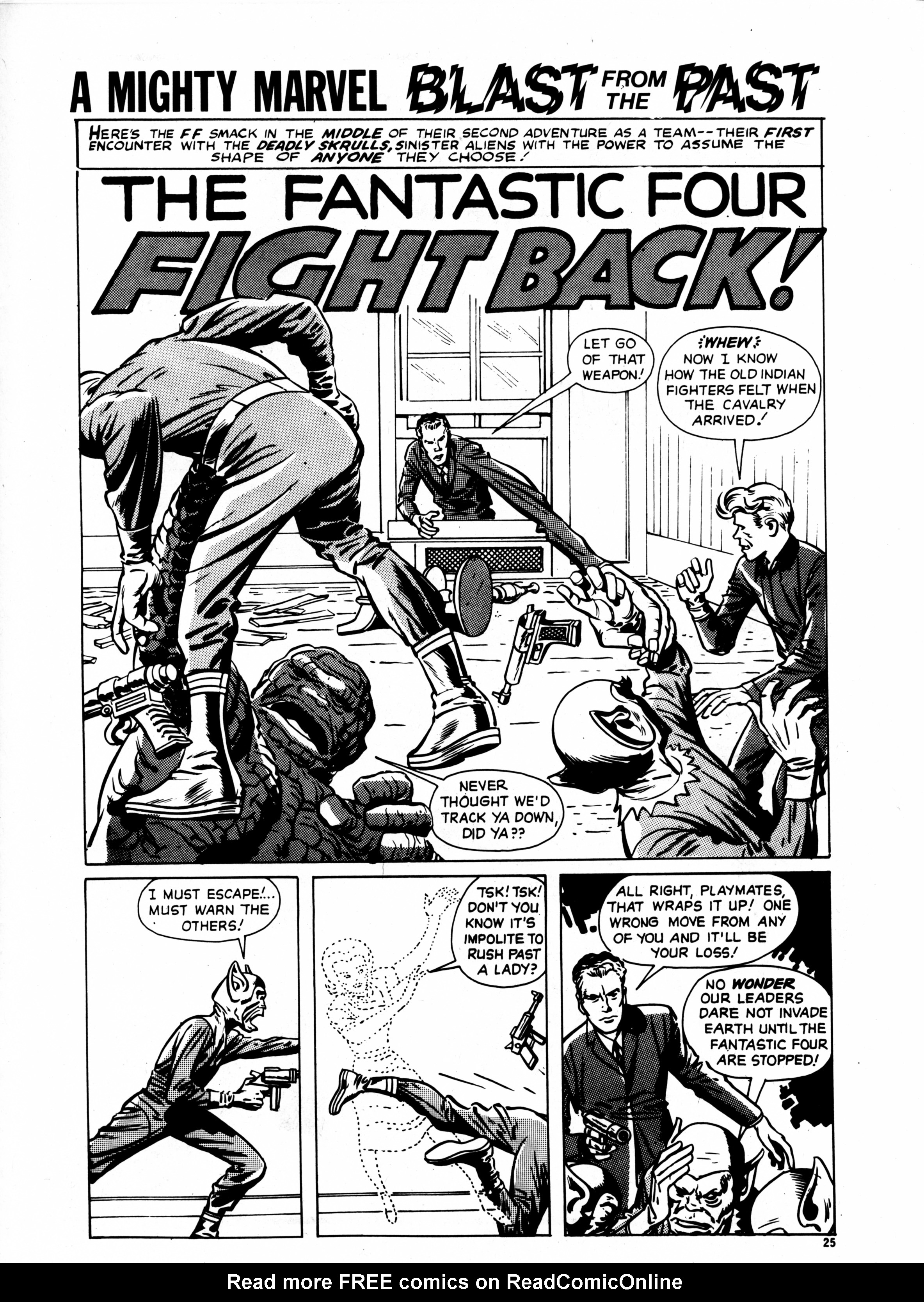 Read online Fantastic Four (1982) comic -  Issue #5 - 25