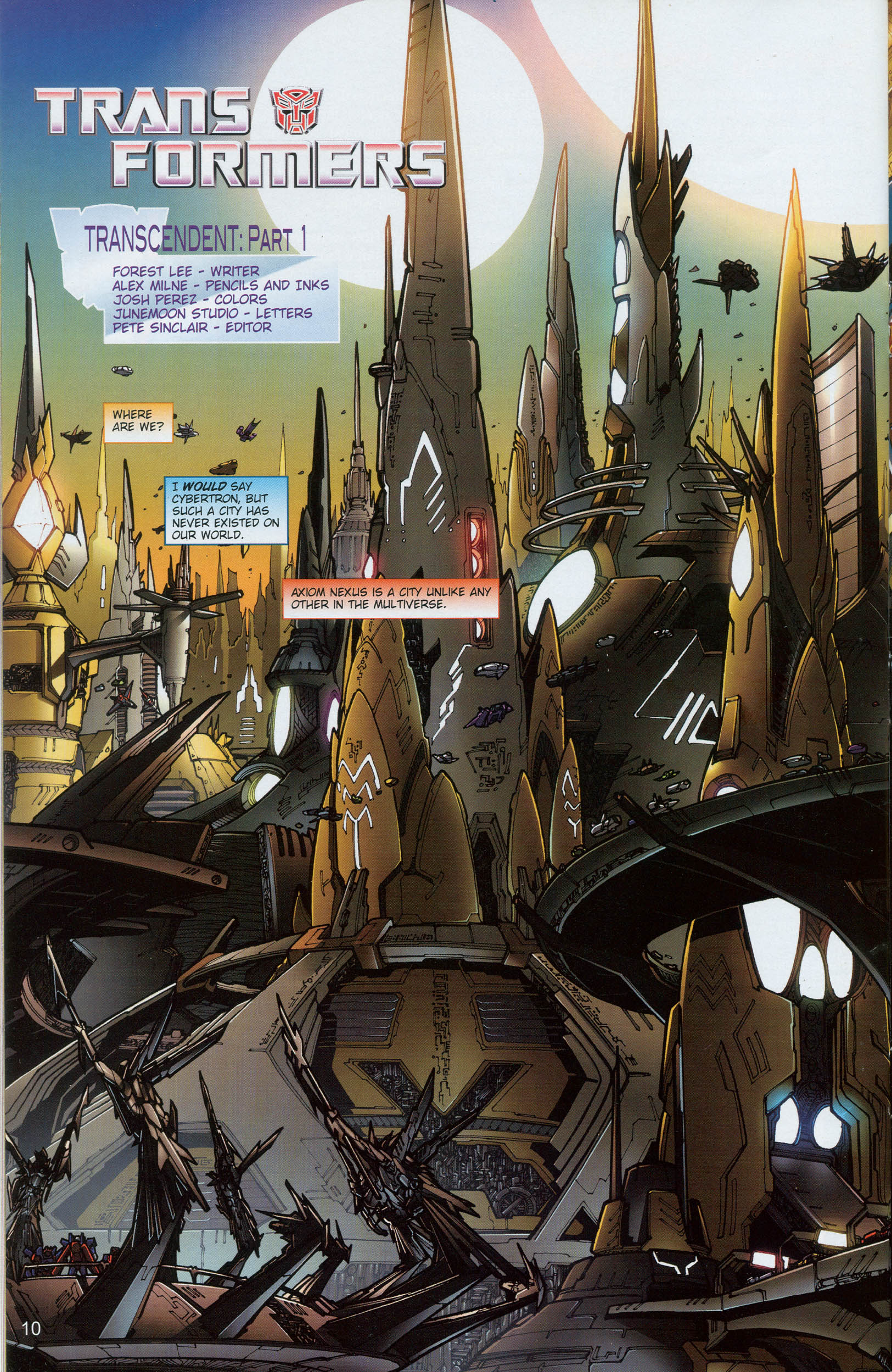 Read online Transformers: Collectors' Club comic -  Issue #19 - 10