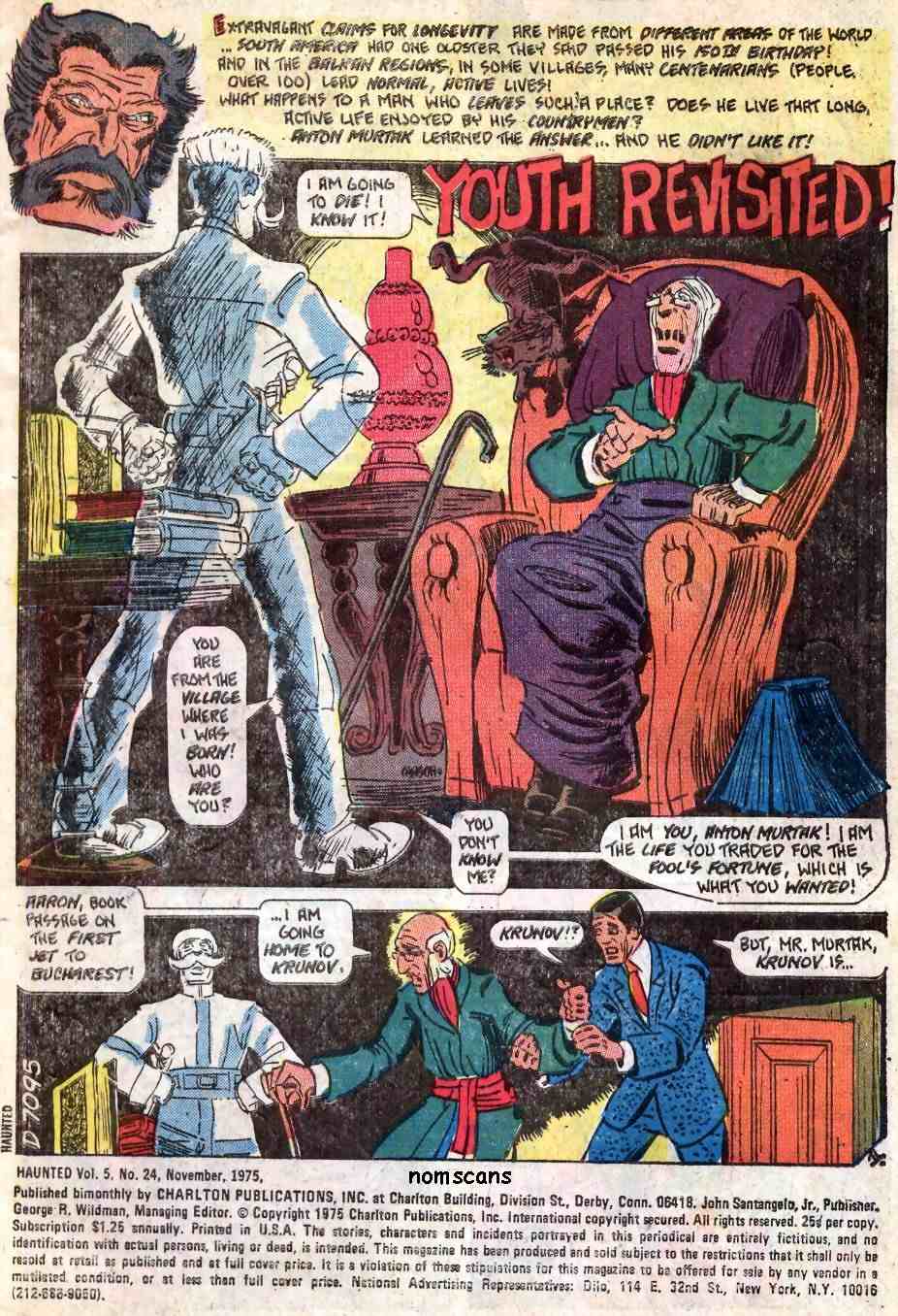 Read online Haunted comic -  Issue #24 - 2