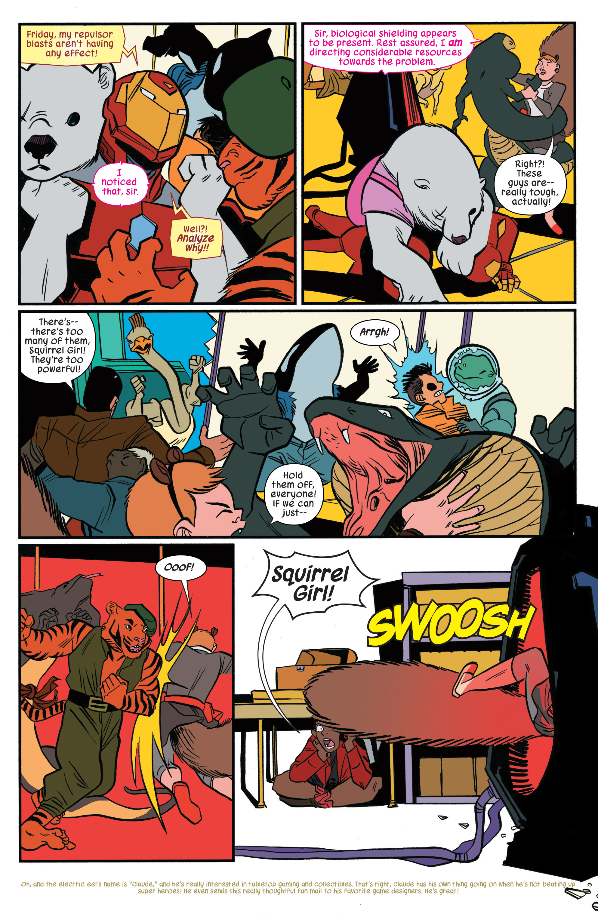 Read online The Unbeatable Squirrel Girl Beats Up the Marvel Universe comic -  Issue # TPB - 22