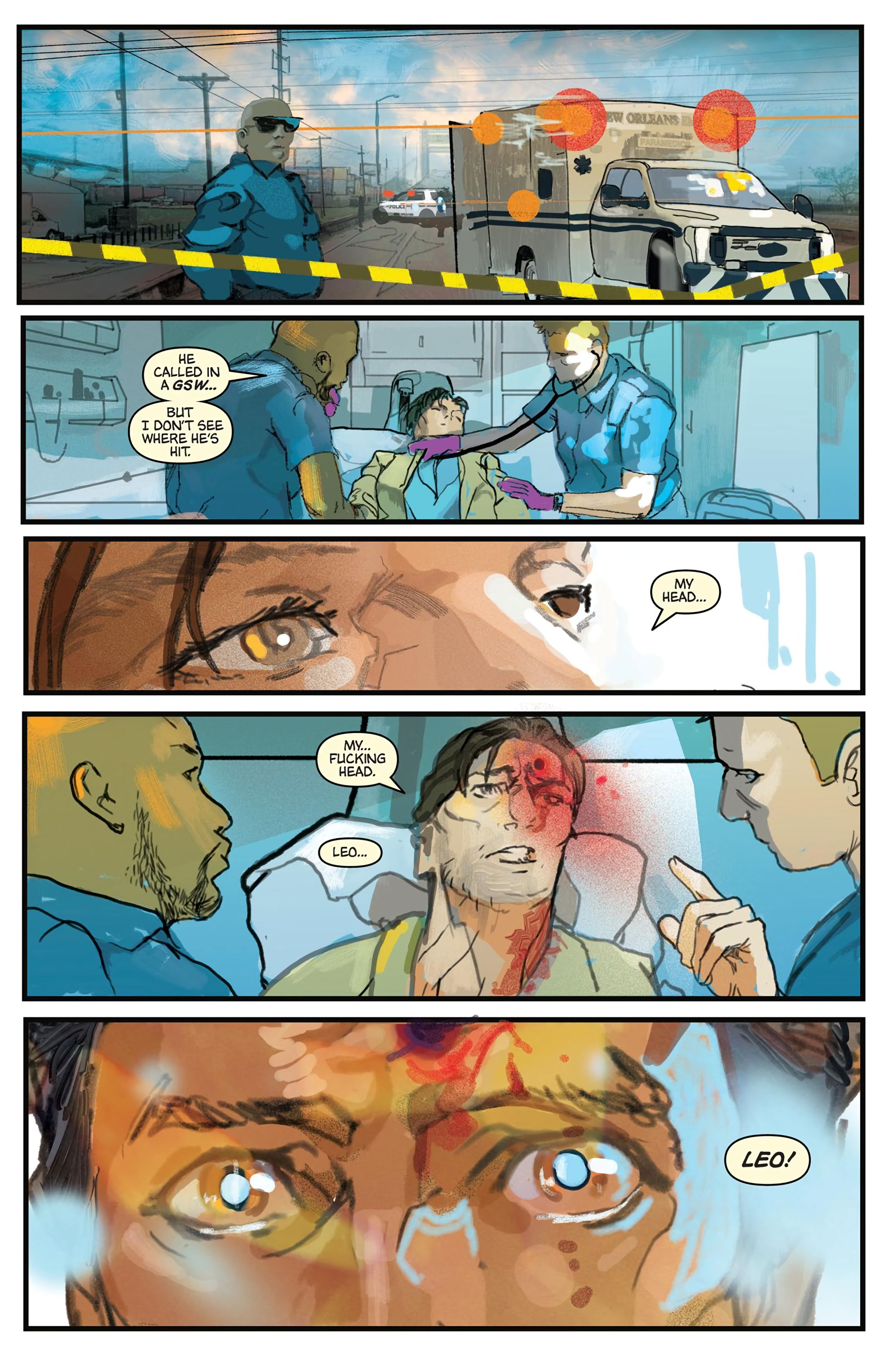 Read online Head Wounds: Sparrow comic -  Issue # TPB - 34