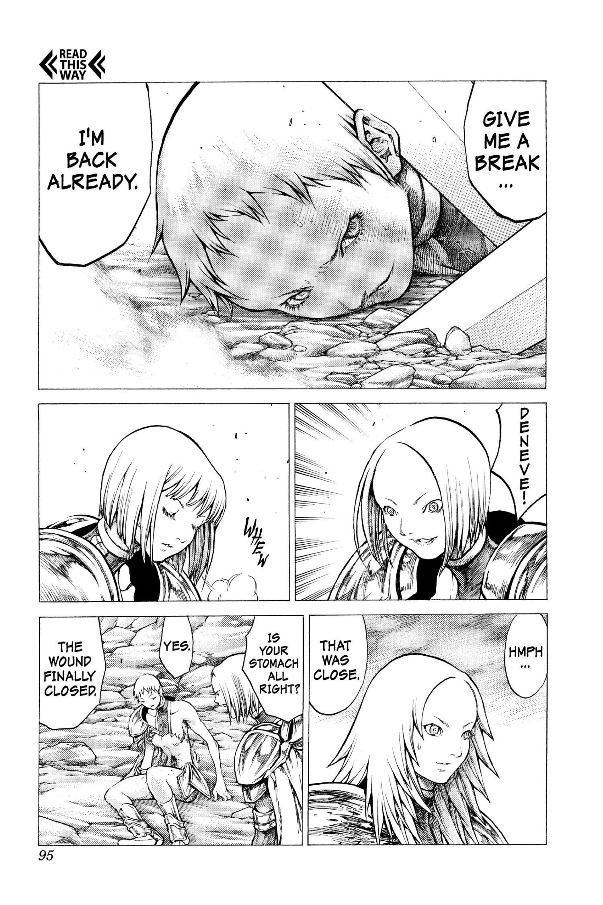 Read online Claymore comic -  Issue #6 - 91