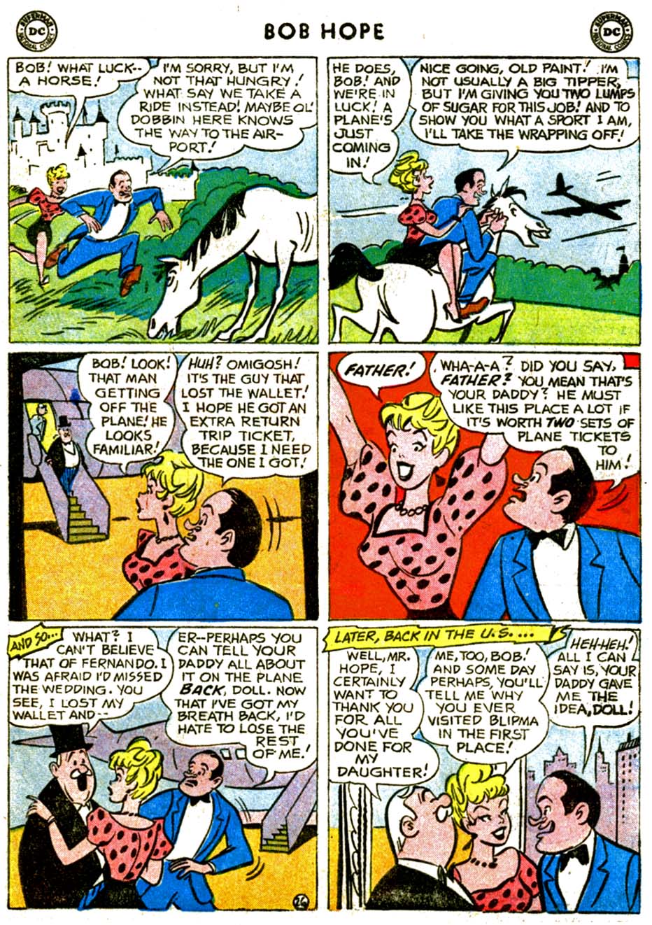 Read online The Adventures of Bob Hope comic -  Issue #58 - 31