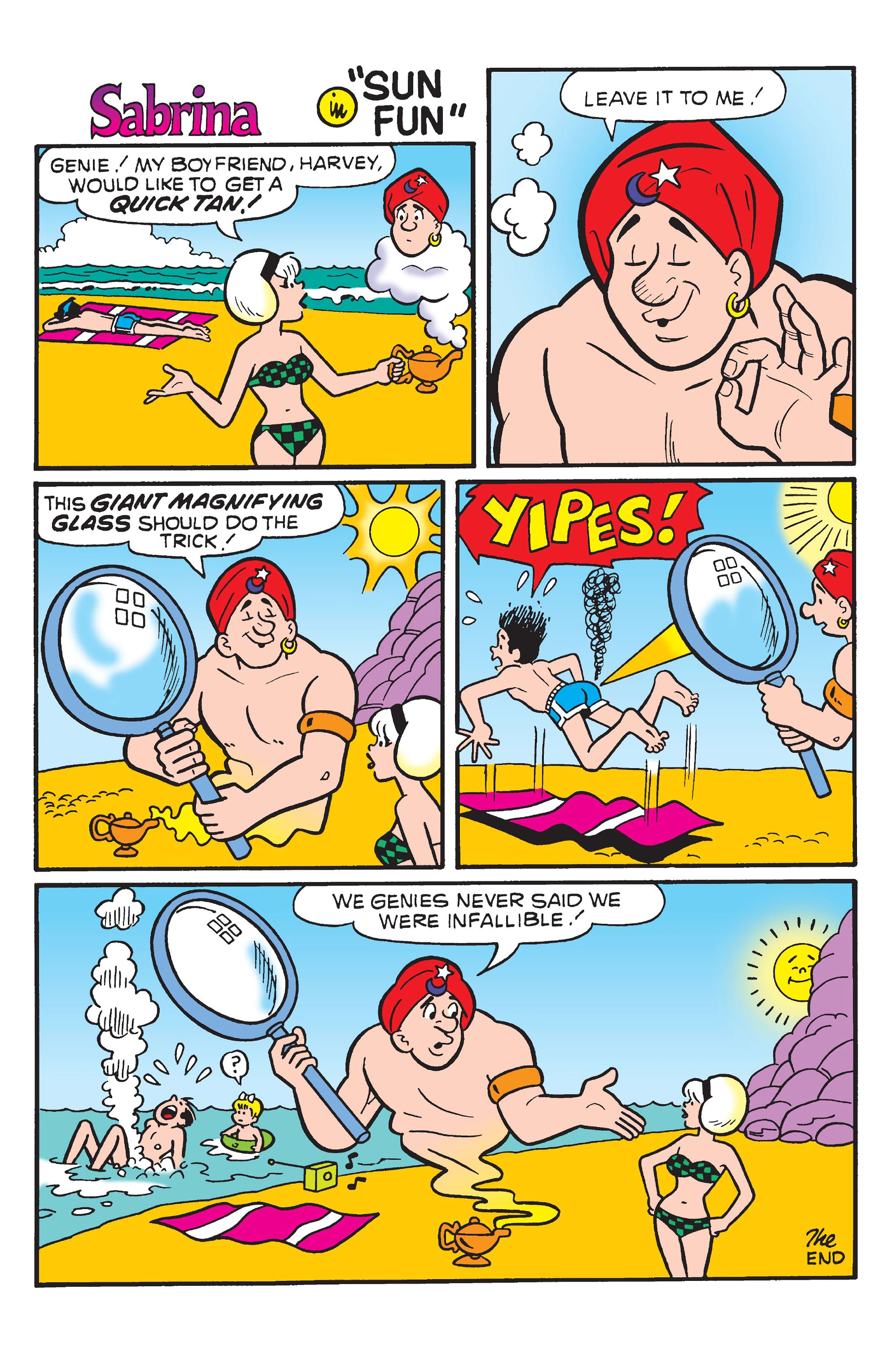 Read online Sabrina the Teenage Witch Anniversary Spectacular comic -  Issue # Full - 13
