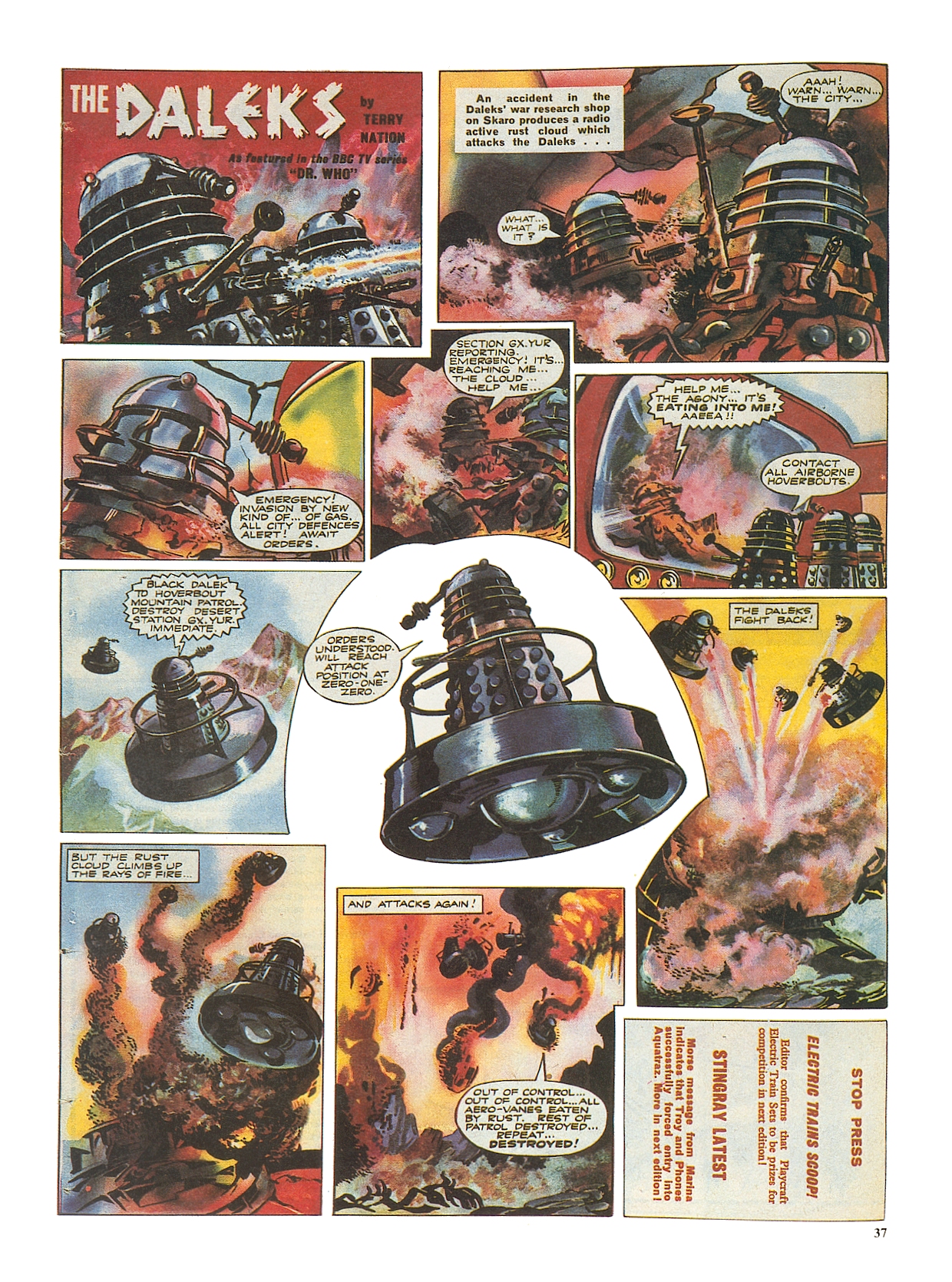 Read online Dalek Chronicles comic -  Issue # TPB - 37